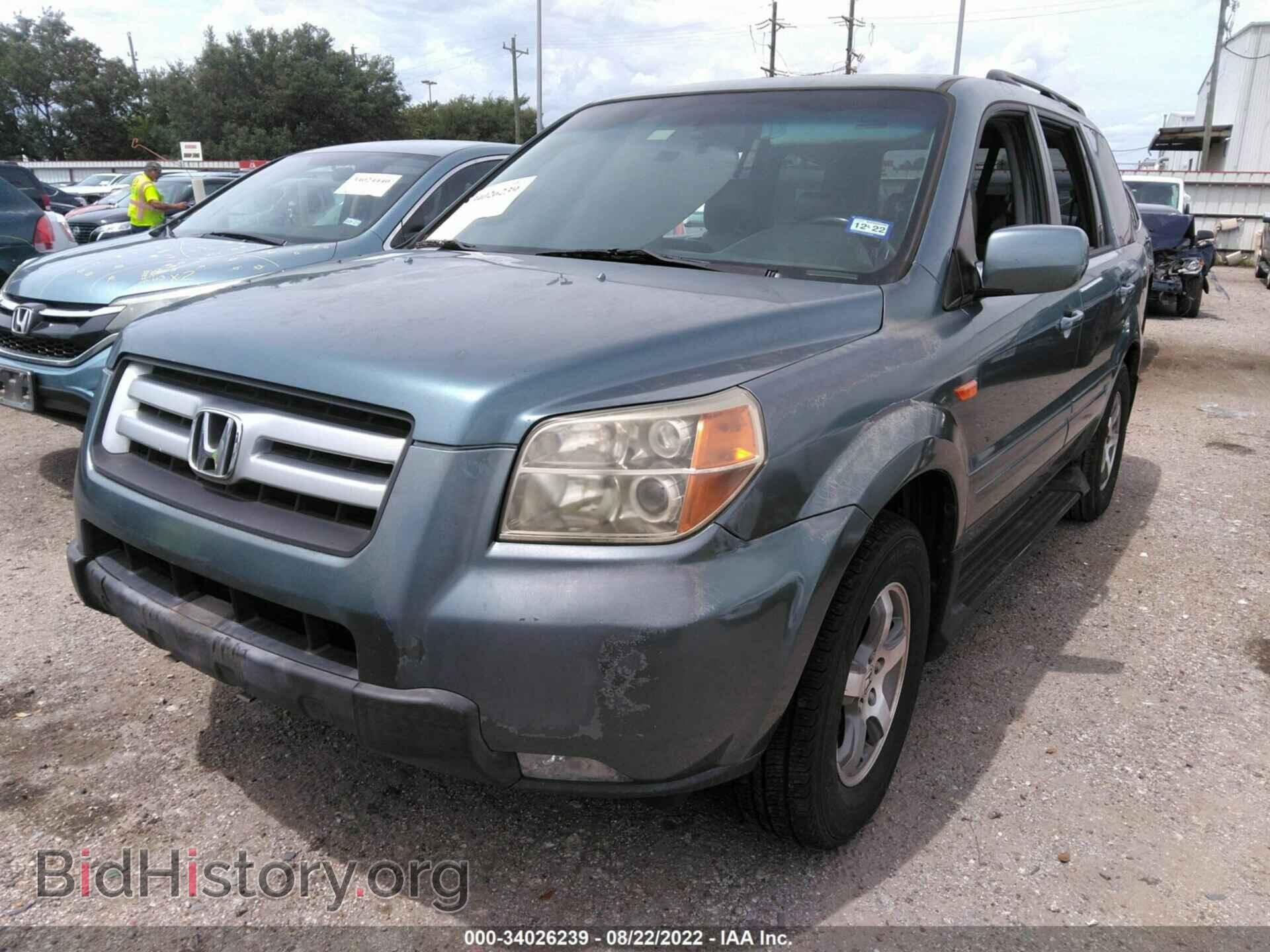 2006 HONDA PILOT - VIN: 5FNYF28646B034457 - Фото 2