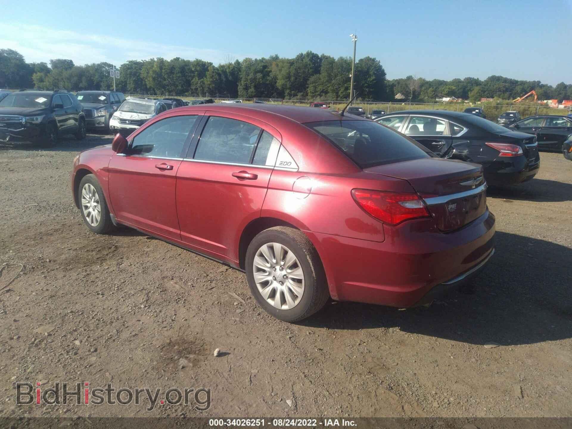 2014 CHRYSLER 200 - VIN: 1C3CCBAG2EN103821 - Фото 3