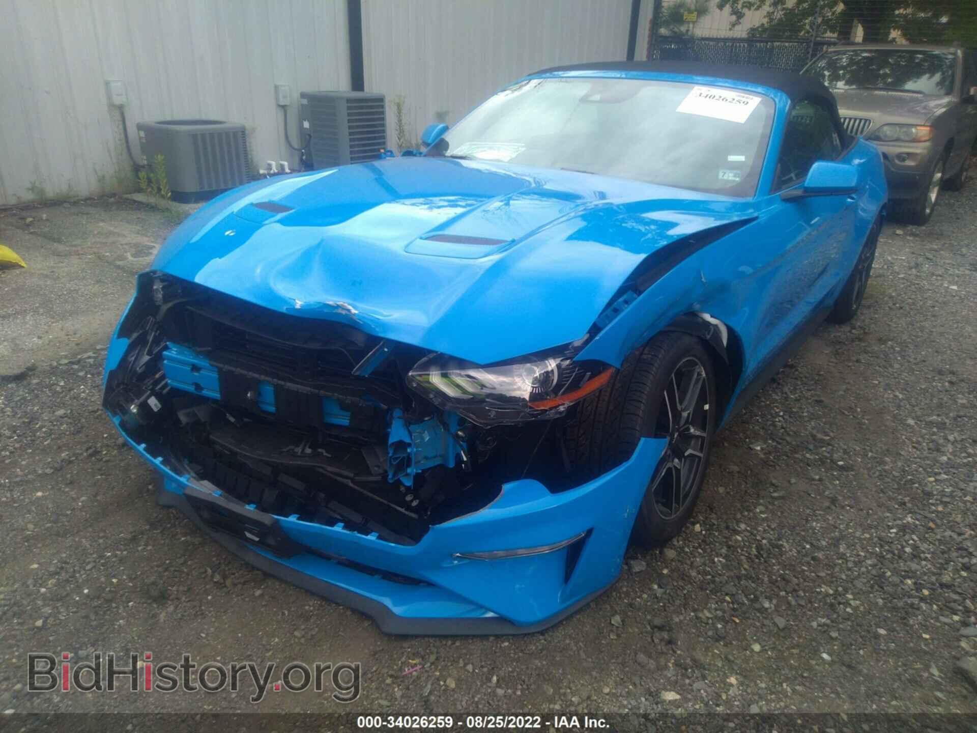 2022 FORD MUSTANG - VIN: 1FATP8UH4N5118883 - Фото 2