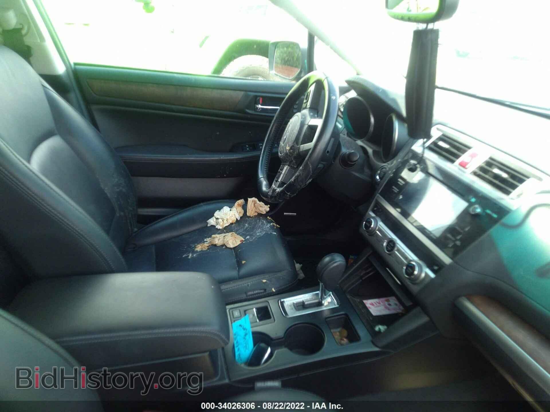 2016 SUBARU OUTBACK - VIN: 4S4BSBNC4G3254414 - Фото 5