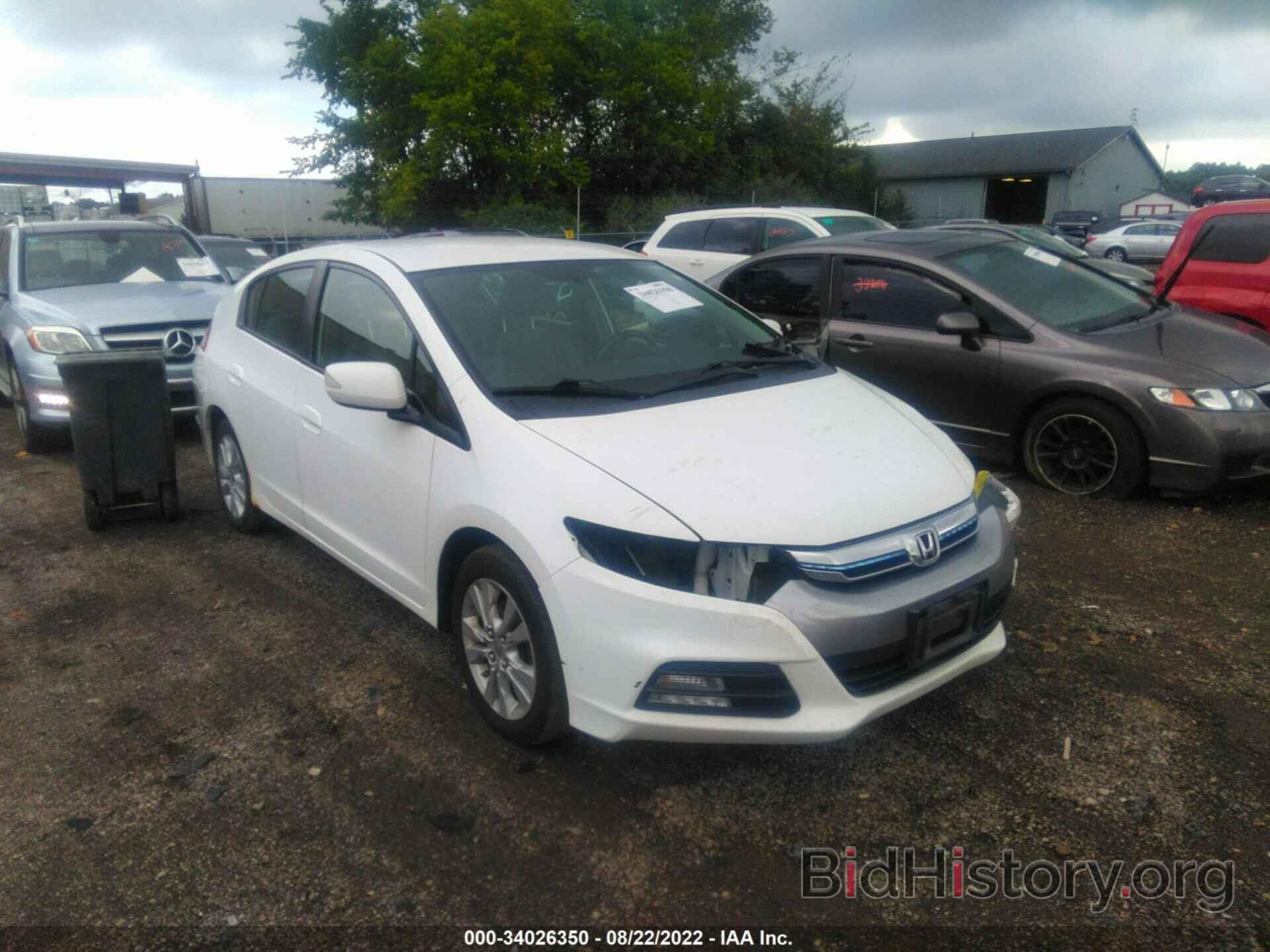 Photo JHMZE2H75CS001075 - HONDA INSIGHT 2012