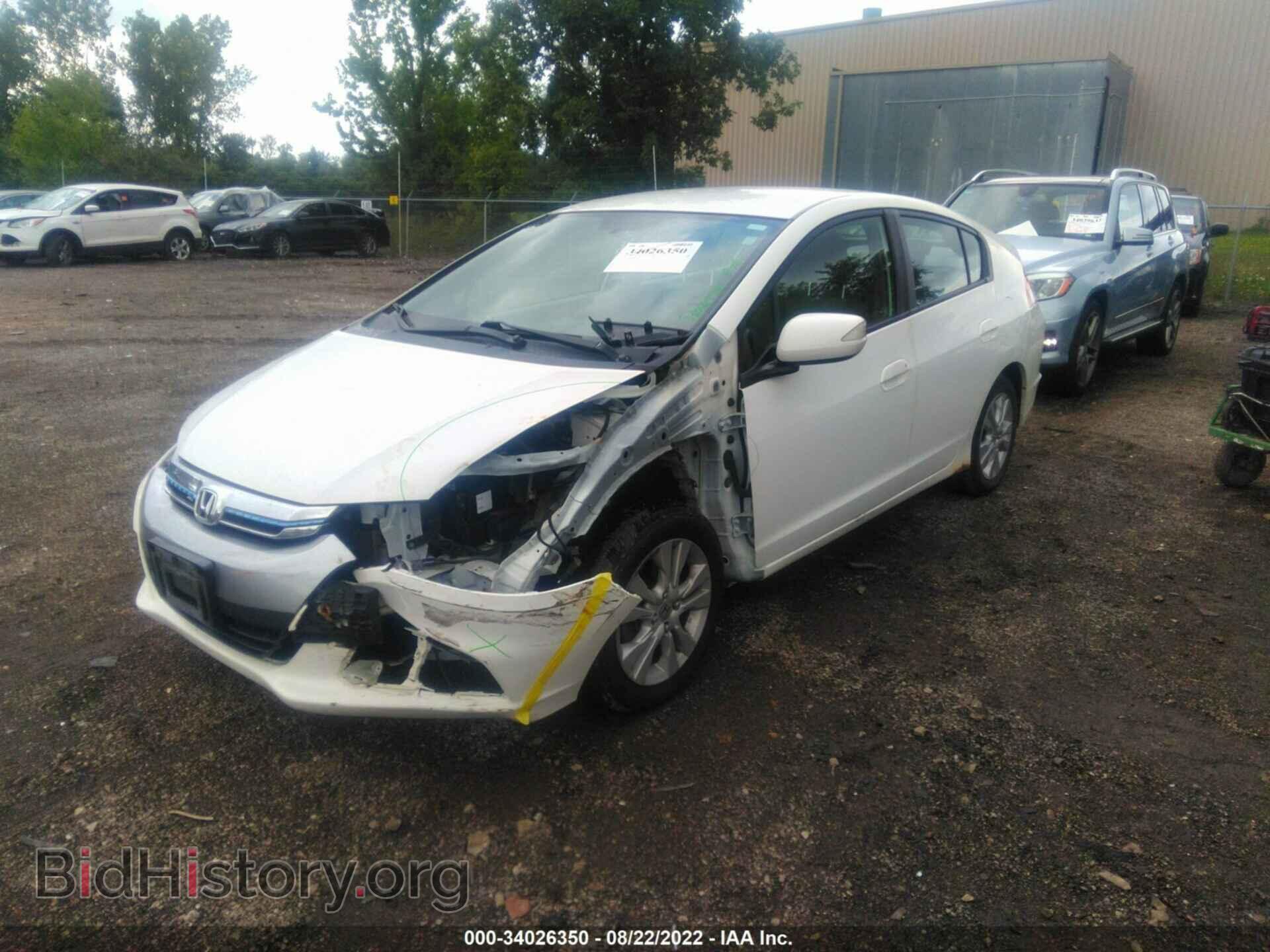 2012 HONDA INSIGHT - VIN: JHMZE2H75CS001075 - Photo 2