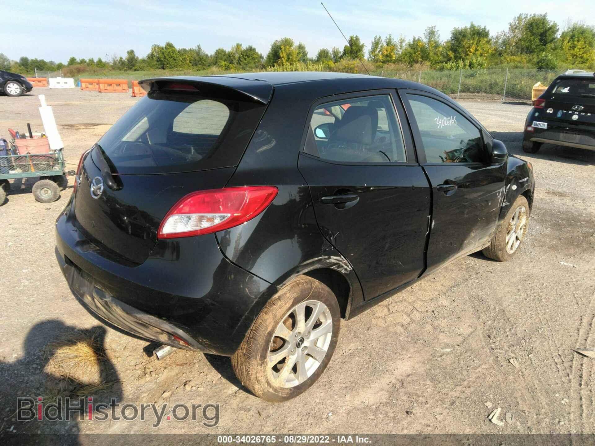 2014 MAZDA MAZDA2 - VIN: JM1DE1LZ2E0175649 - Фото 4
