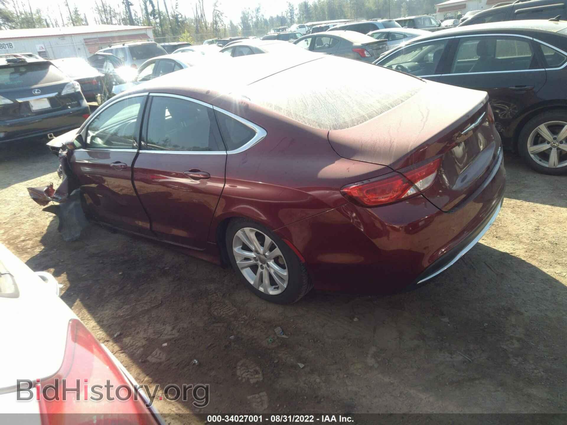2016 CHRYSLER 200 - VIN: 1C3CCCABXGN170129 - Фото 3