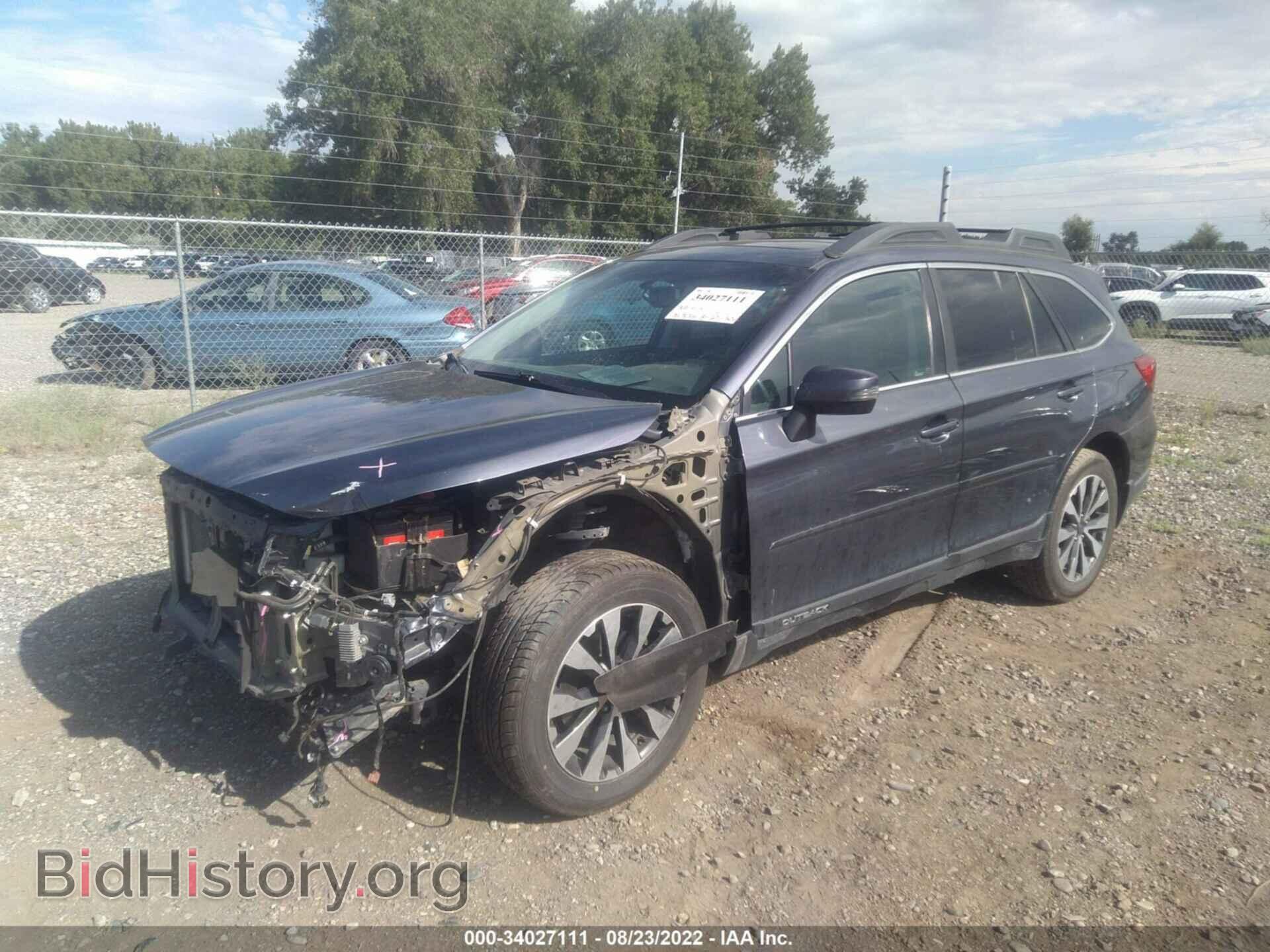 2015 SUBARU OUTBACK - VIN: 4S4BSBLC9F3285093 - Фото 2