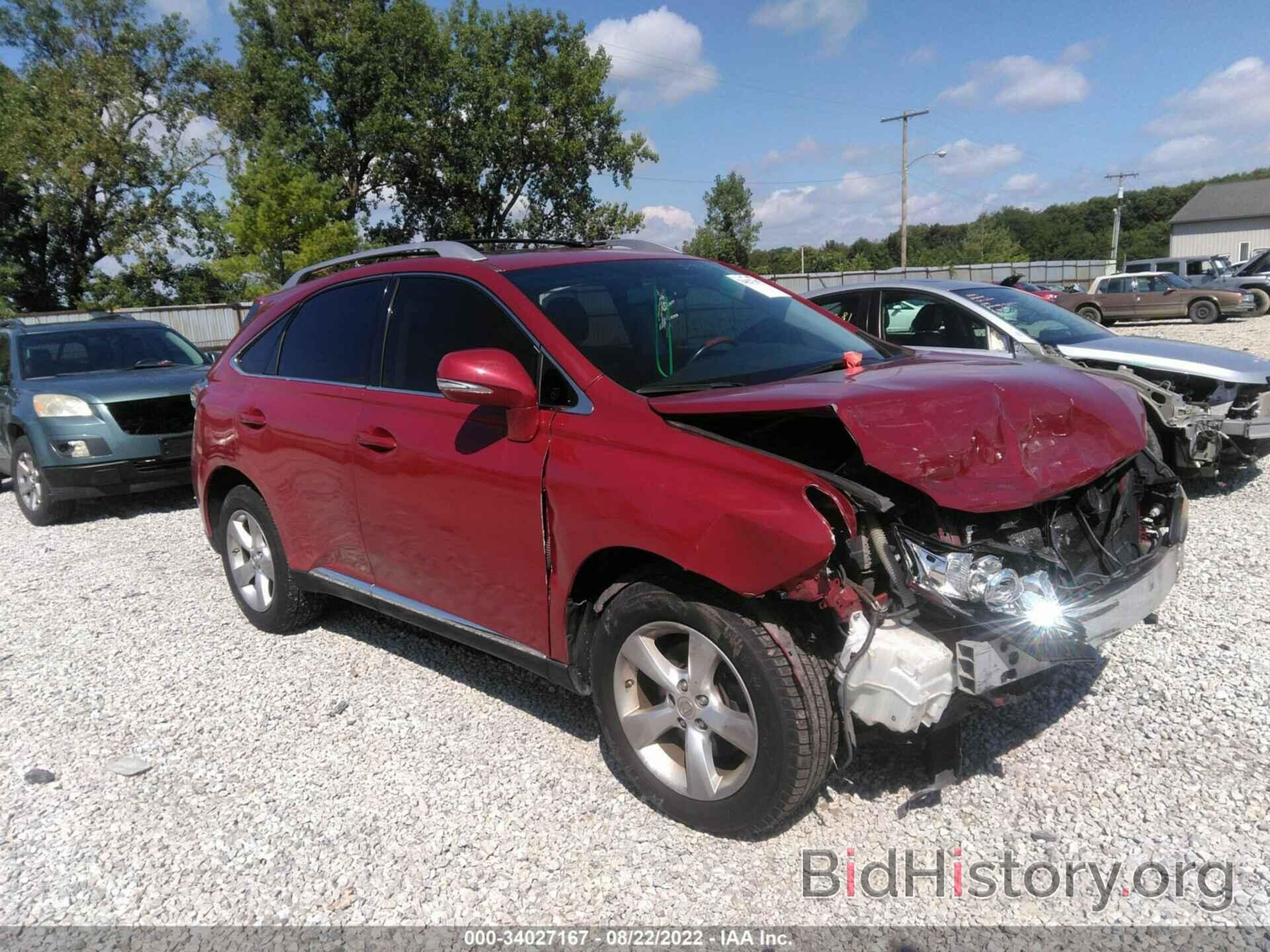 Фотография JTJBK1BA5A2009228 - LEXUS RX 350 2010