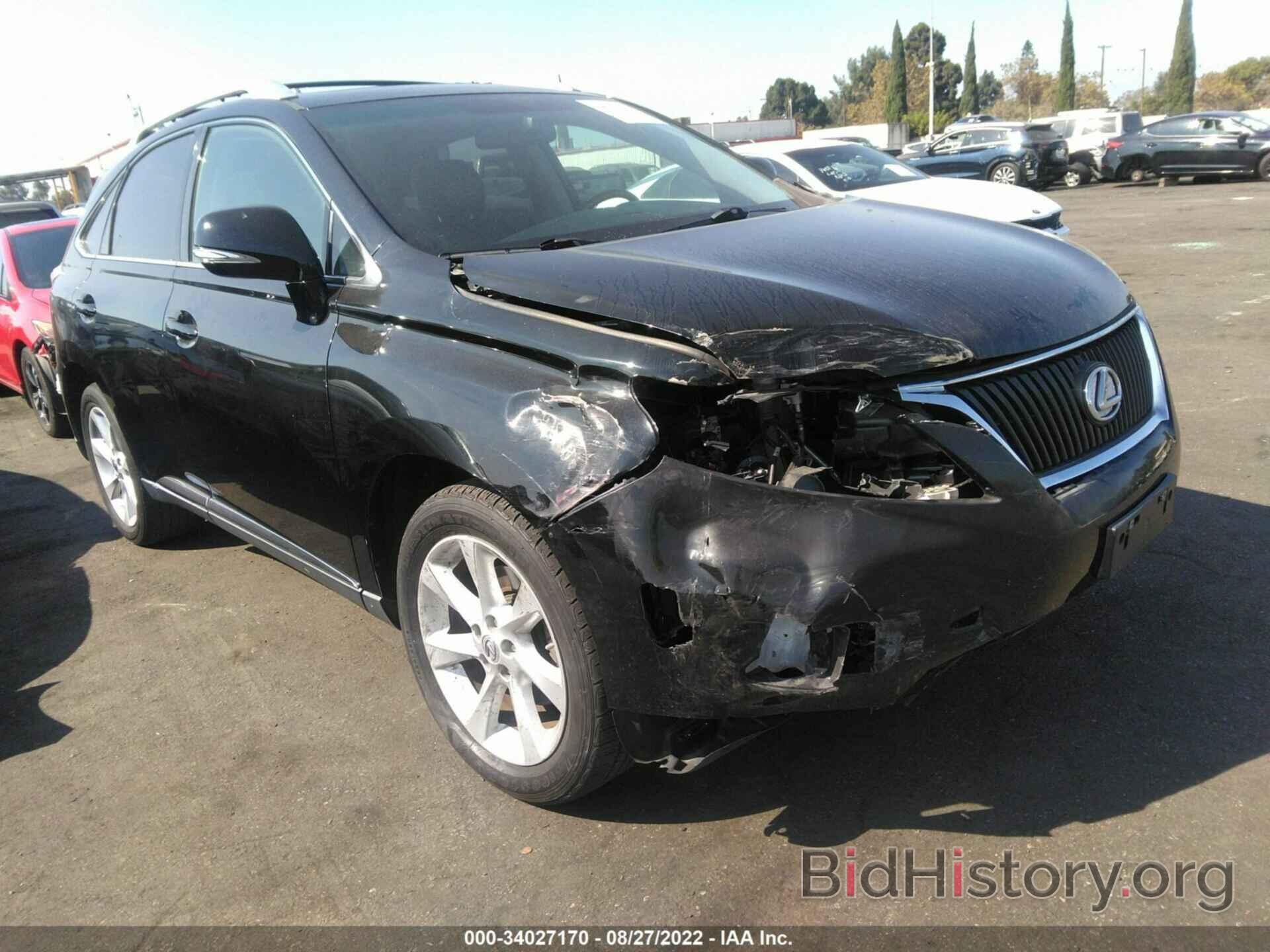 Фотография 2T2ZK1BA2BC061769 - LEXUS RX 350 2011