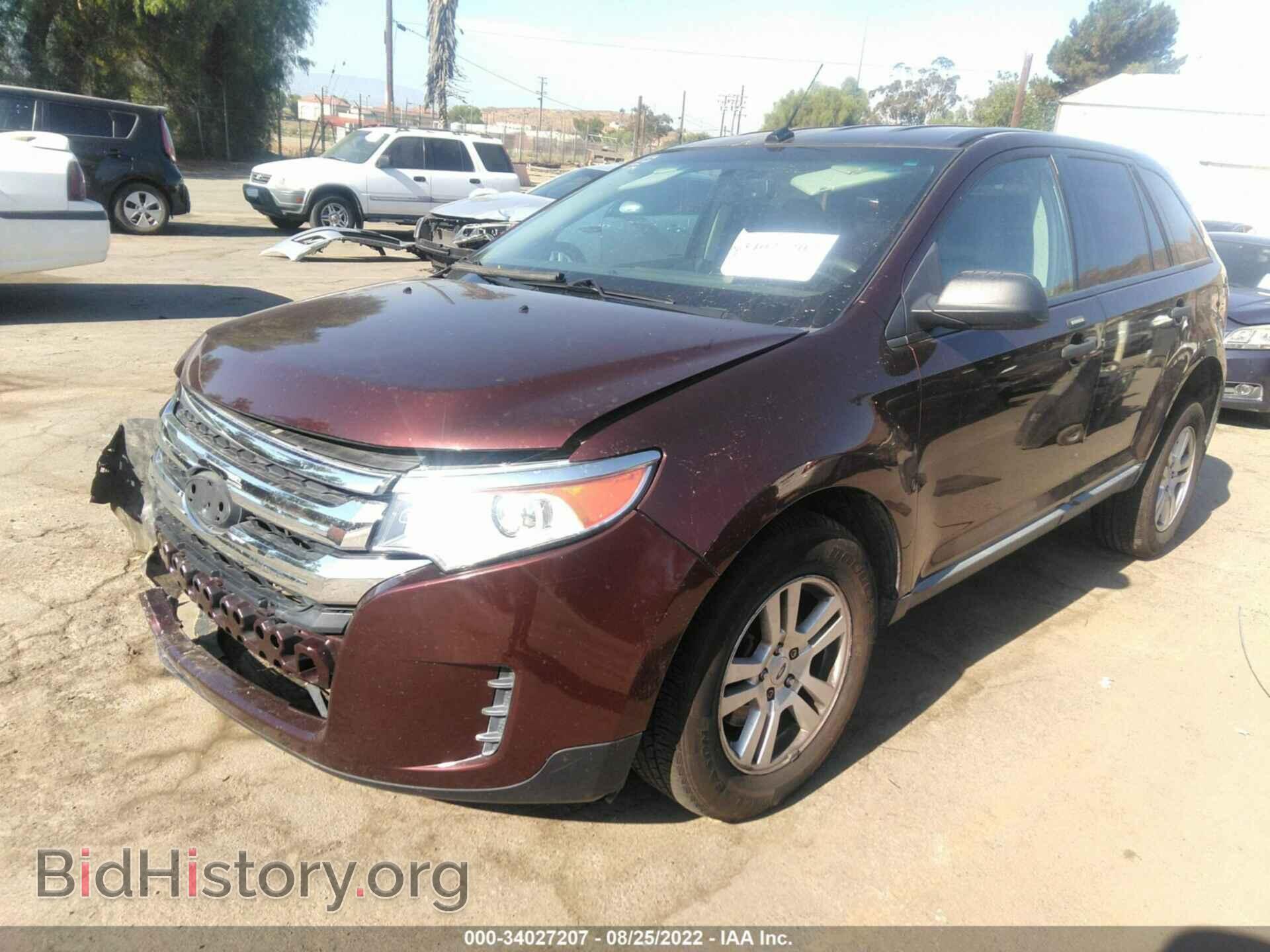 2012 FORD EDGE - VIN: 2FMDK3GC7CBA41561 - Фото 2