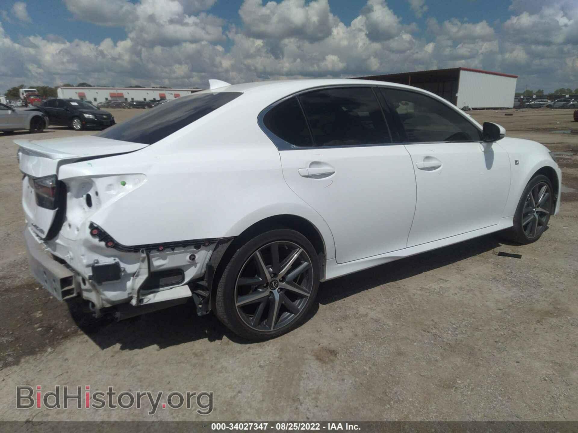 2016 LEXUS GS 350 - VIN: JTHCZ1BL8GA002260 - Фото 4