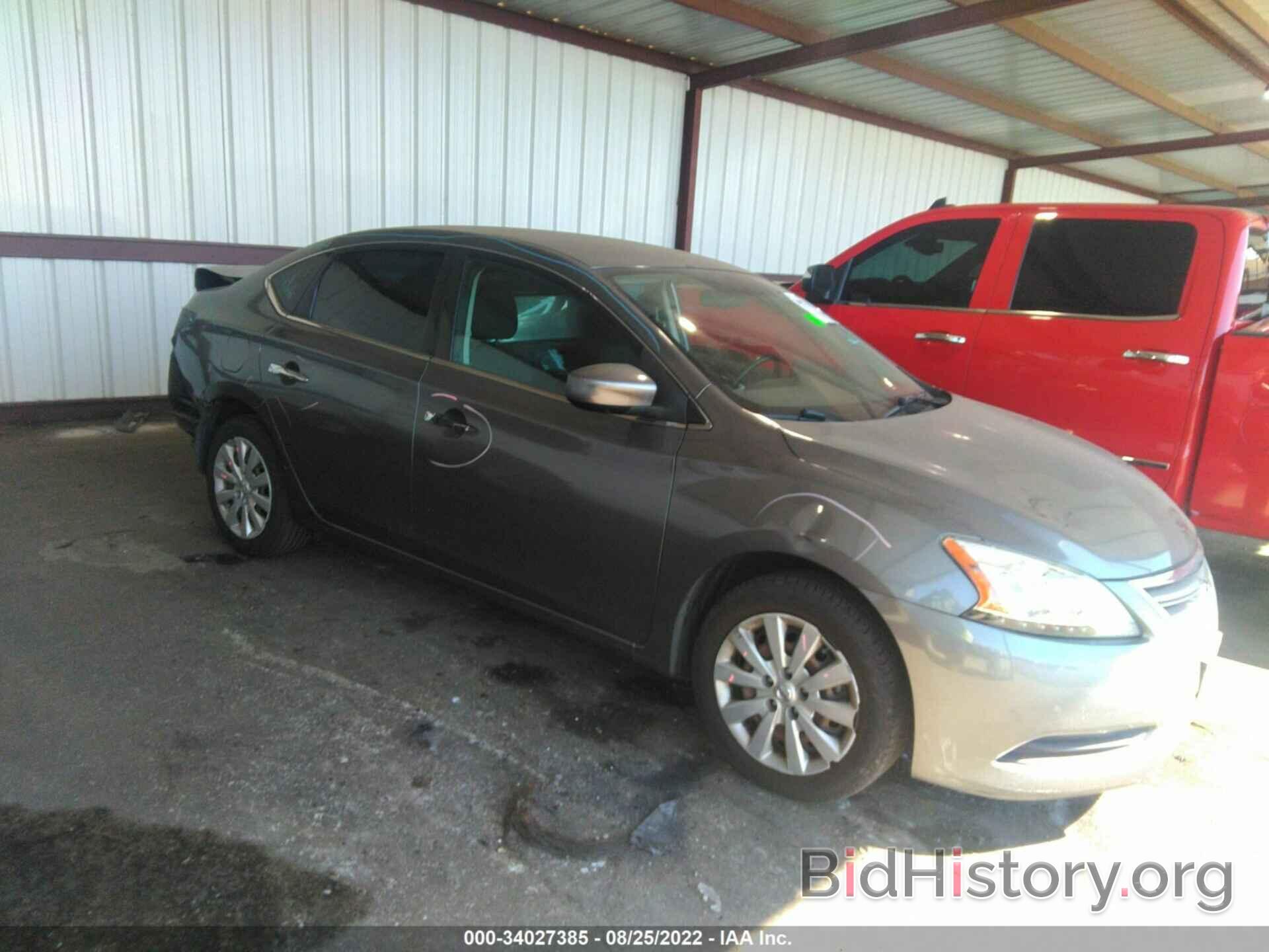 Photo 3N1AB7AP4FY224053 - NISSAN SENTRA 2015