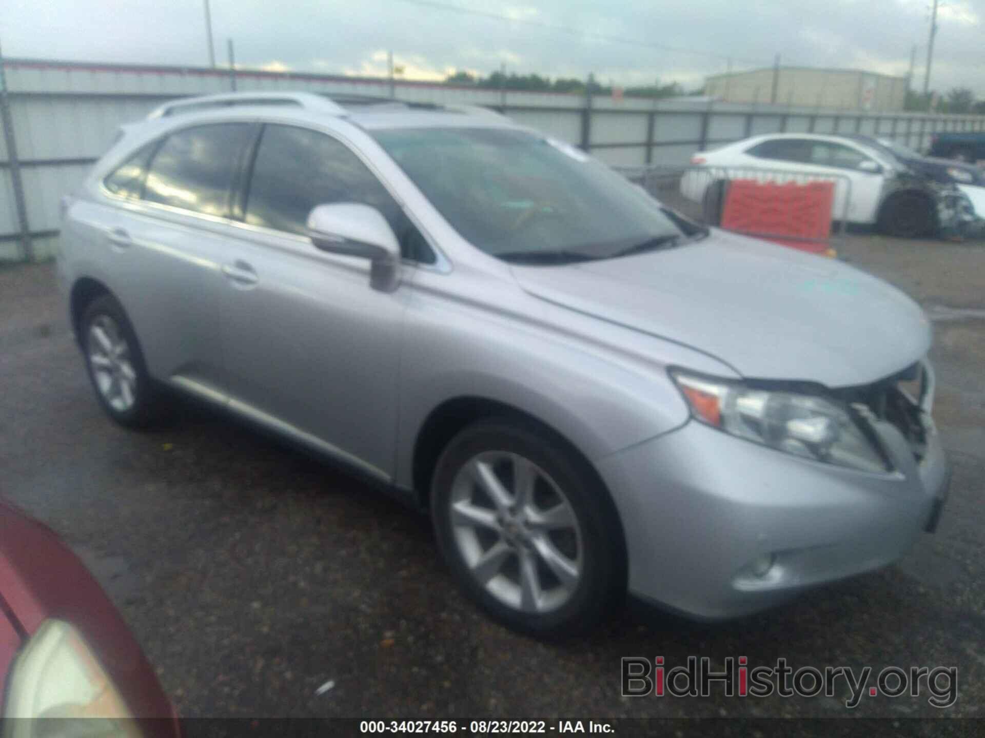 Photo 2T2ZK1BA9CC079252 - LEXUS RX 350 2012