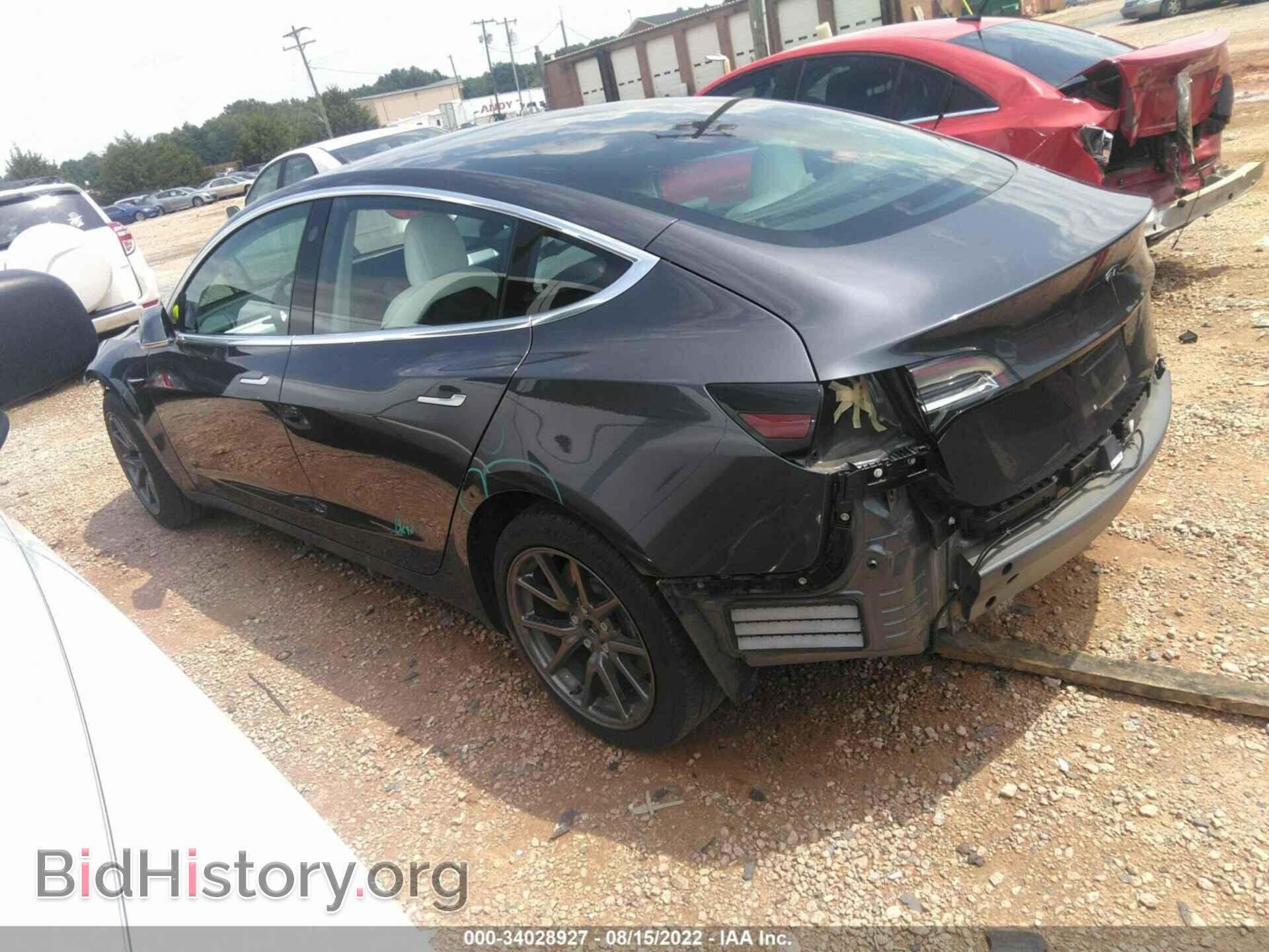 2018 TESLA MODEL 3 - VIN: 5YJ3E1EA3JF166750 - Фото 3