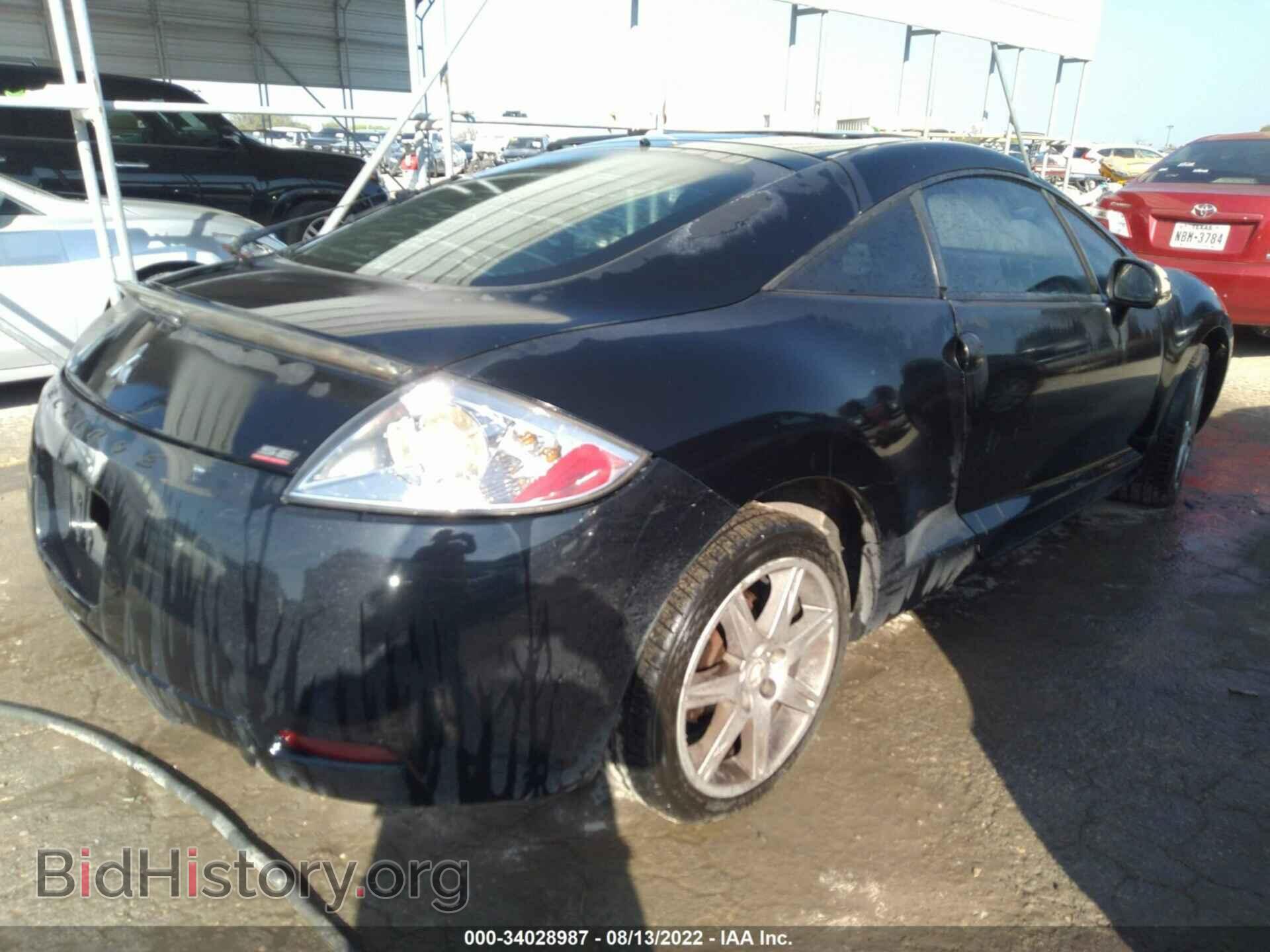 2007 MITSUBISHI ECLIPSE - VIN: 4A3AK64F37E066276 - Фото 4