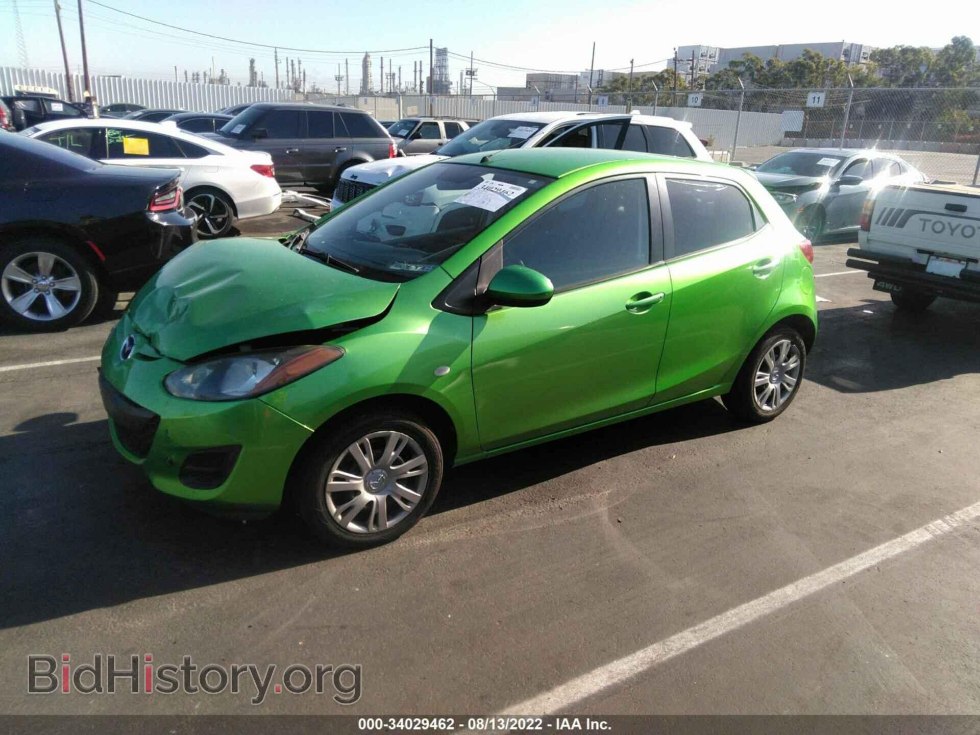 2013 MAZDA MAZDA2 - VIN: JM1DE1KZ8D0153297 - Фото 2