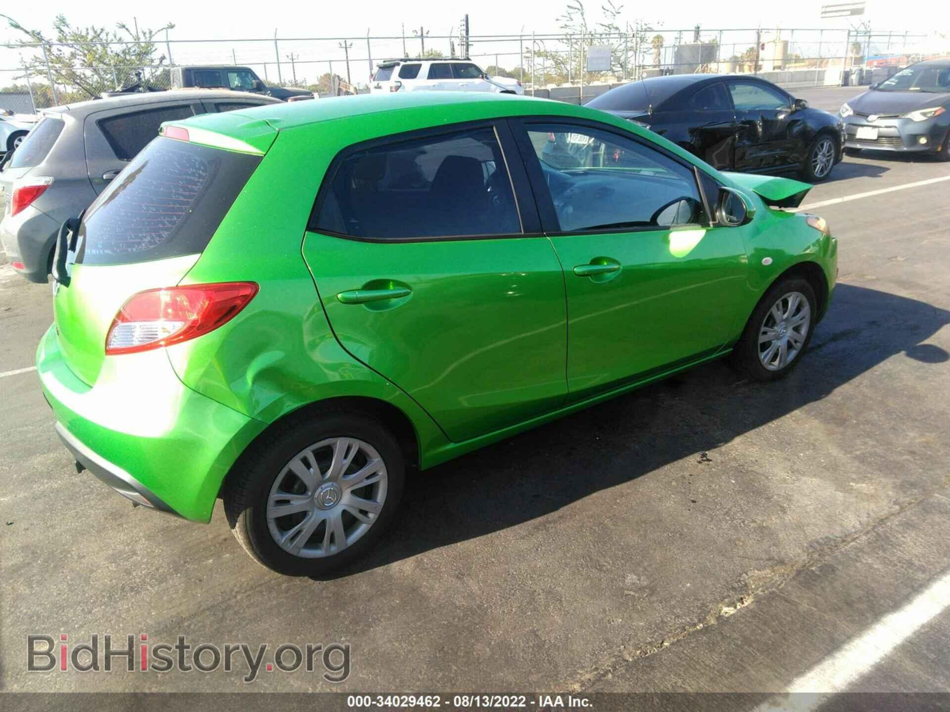 2013 MAZDA MAZDA2 - VIN: JM1DE1KZ8D0153297 - Фото 4