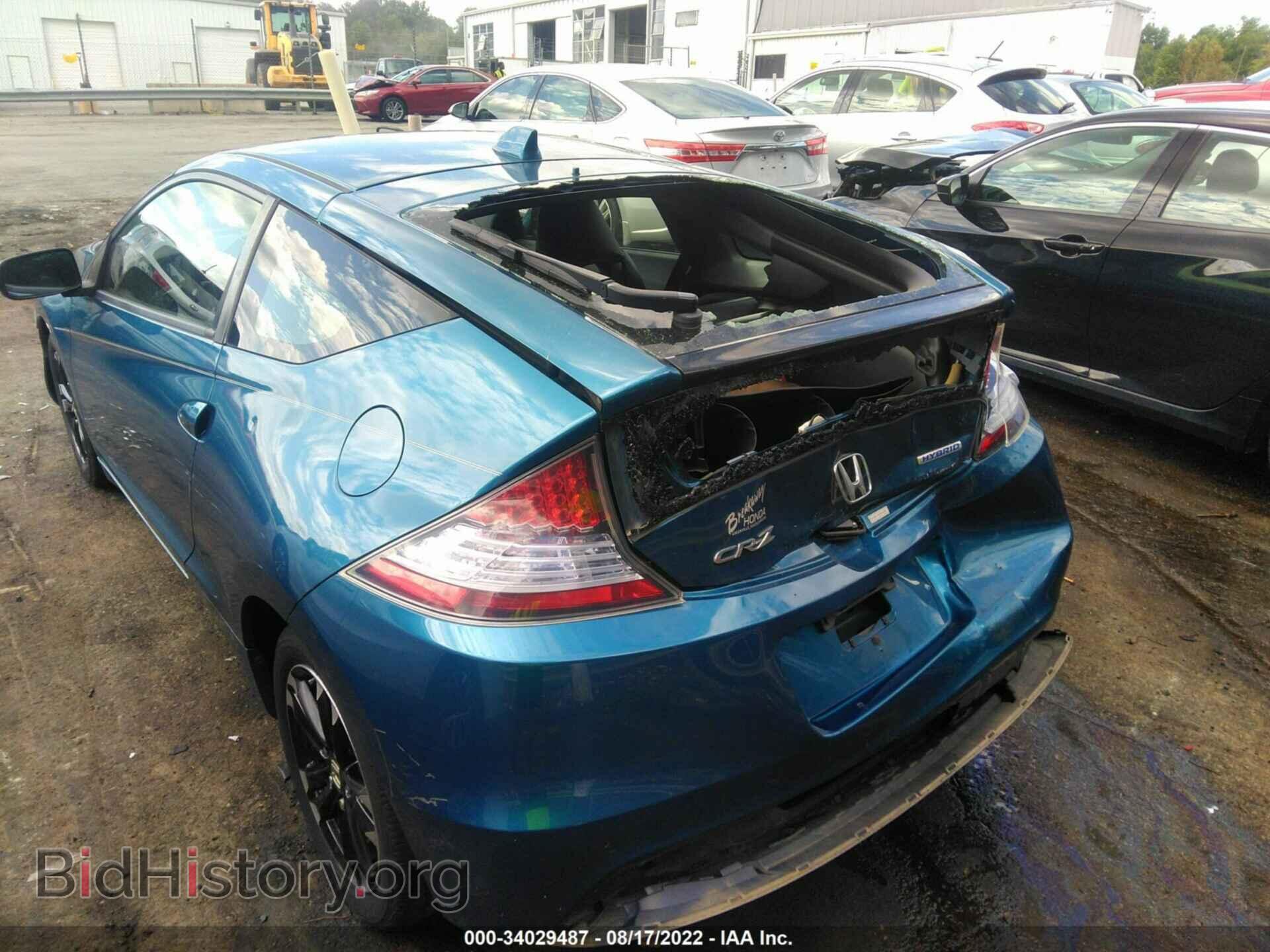 2014 HONDA CR-Z - VIN: JHMZF1C61ES001082 - Фото 6