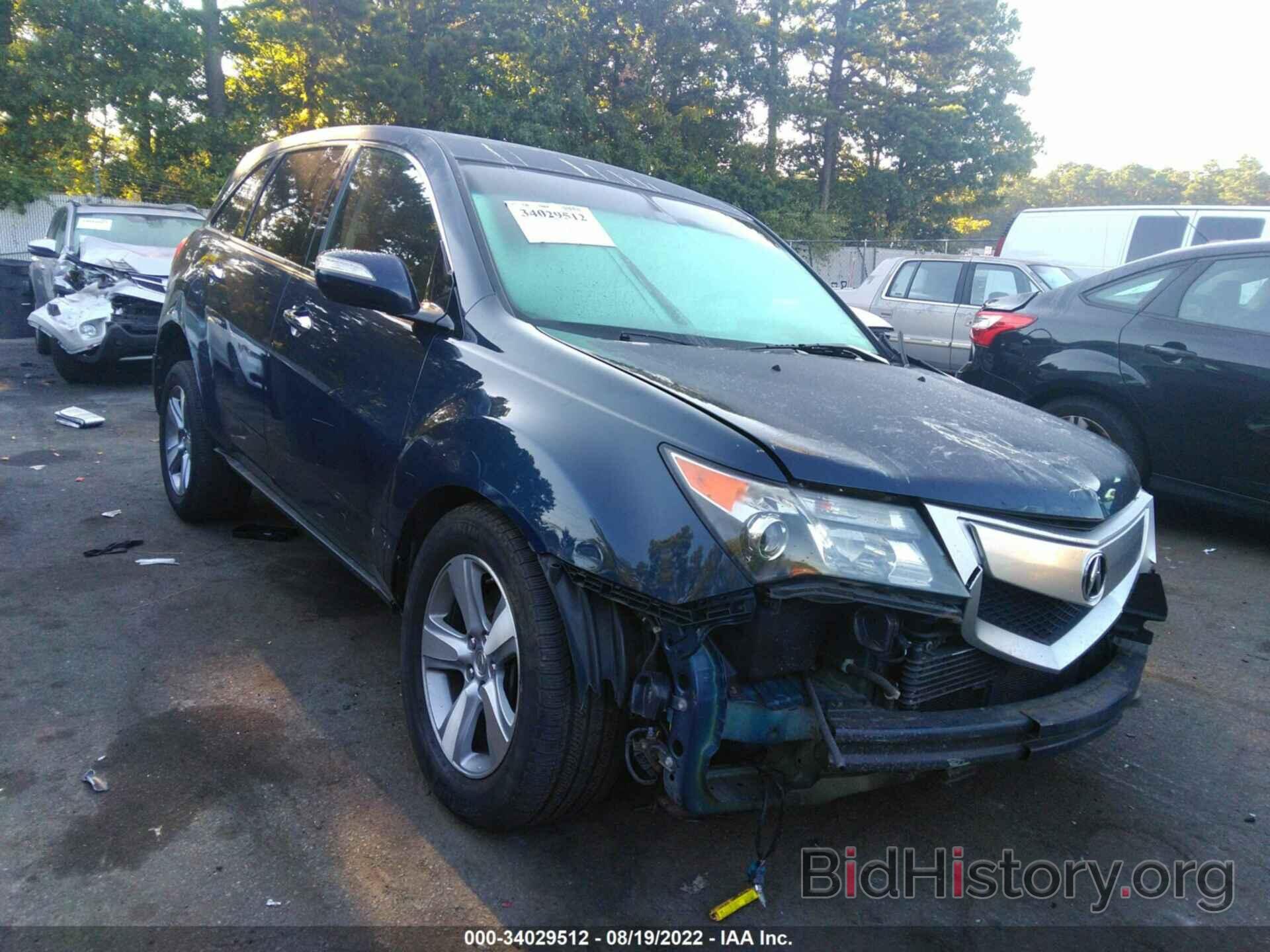 Photo 2HNYD2H62CH003228 - ACURA MDX 2012