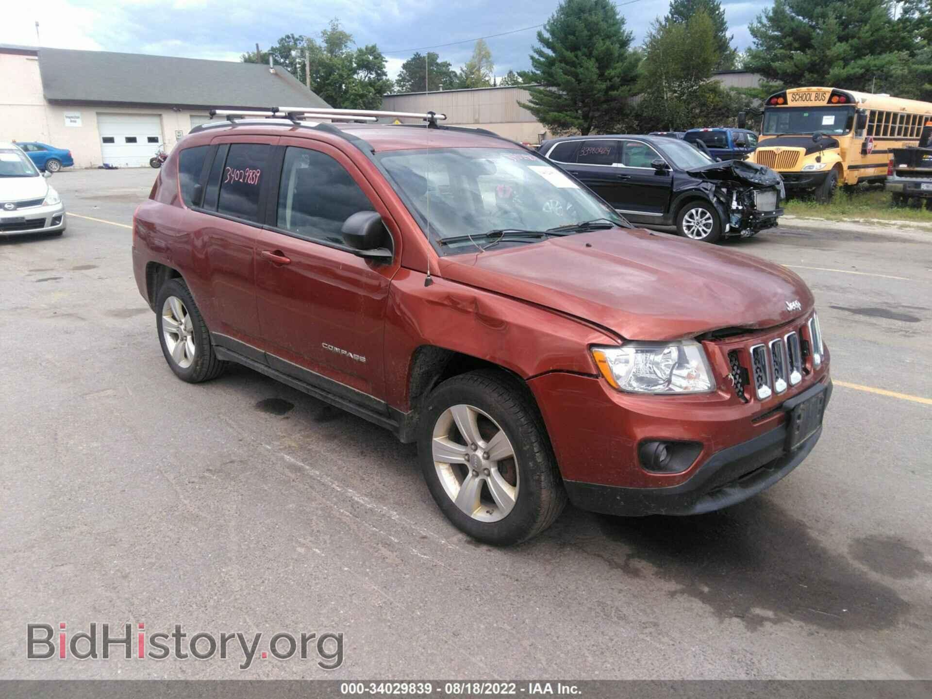 Фотография 1C4NJDBB7CD570082 - JEEP COMPASS 2012