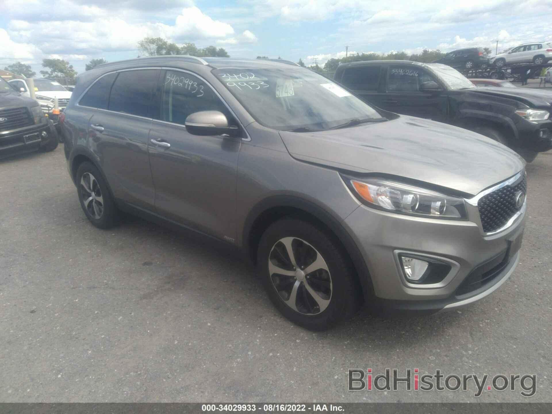 Photo 5XYPHDA17GG048539 - KIA SORENTO 2016