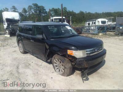 2010 Ford FLEX SEL, black — VIN 2FMGK5CC2ABA29233, IAAI