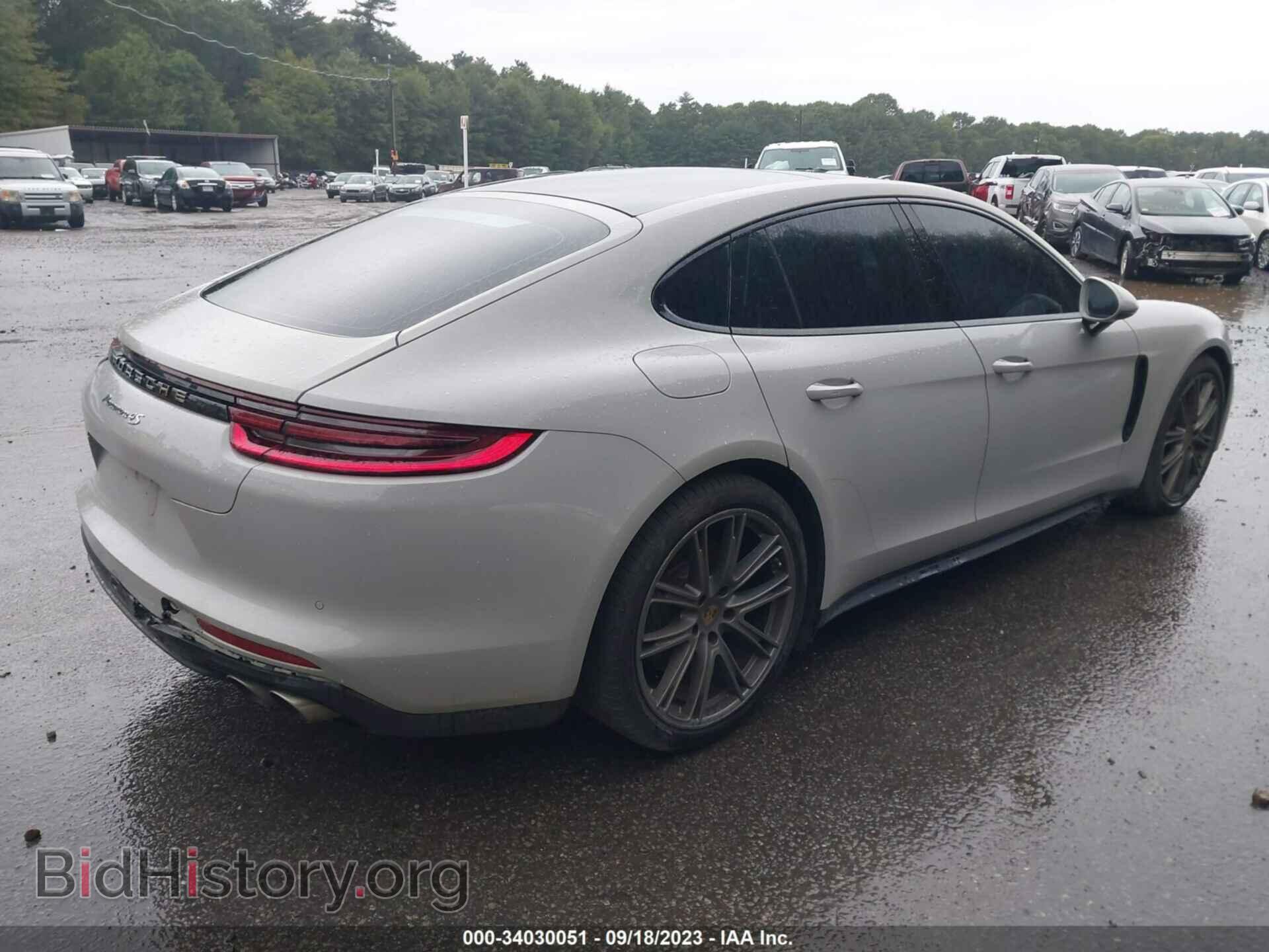 2020 PORSCHE PANAMERA - VIN: WP0AB2A73LL140942 - Фото 4