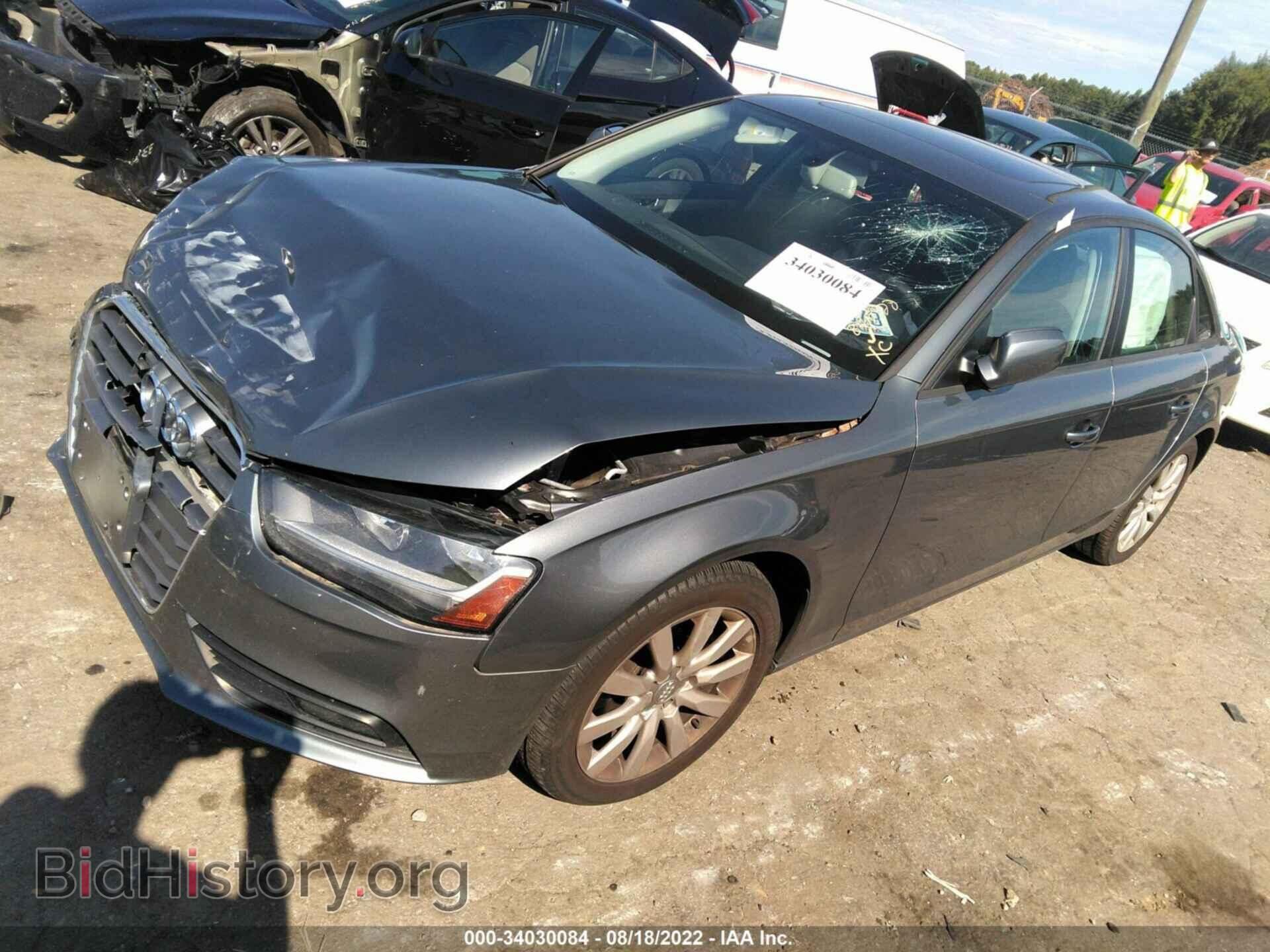 2014 AUDI A4 - VIN: WAUBFAFL3EN026825 - Фото 2