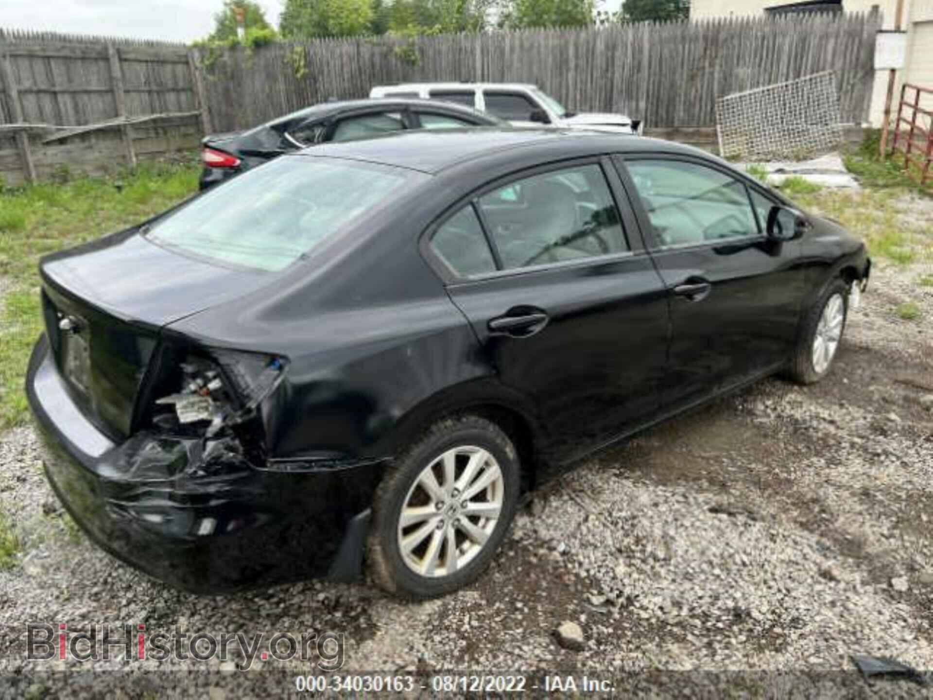 2012 HONDA CIVIC SDN - VIN: 19XFB2F85CE346070 - Фото 4