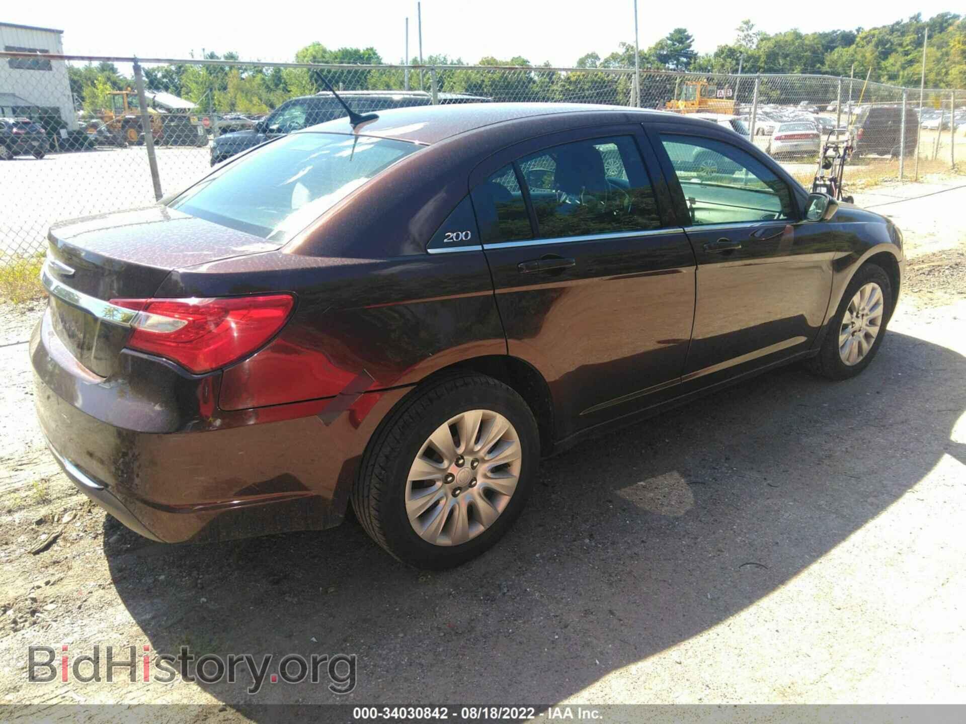 2013 CHRYSLER 200 - VIN: 1C3CCBAB4DN764785 - Photo 4