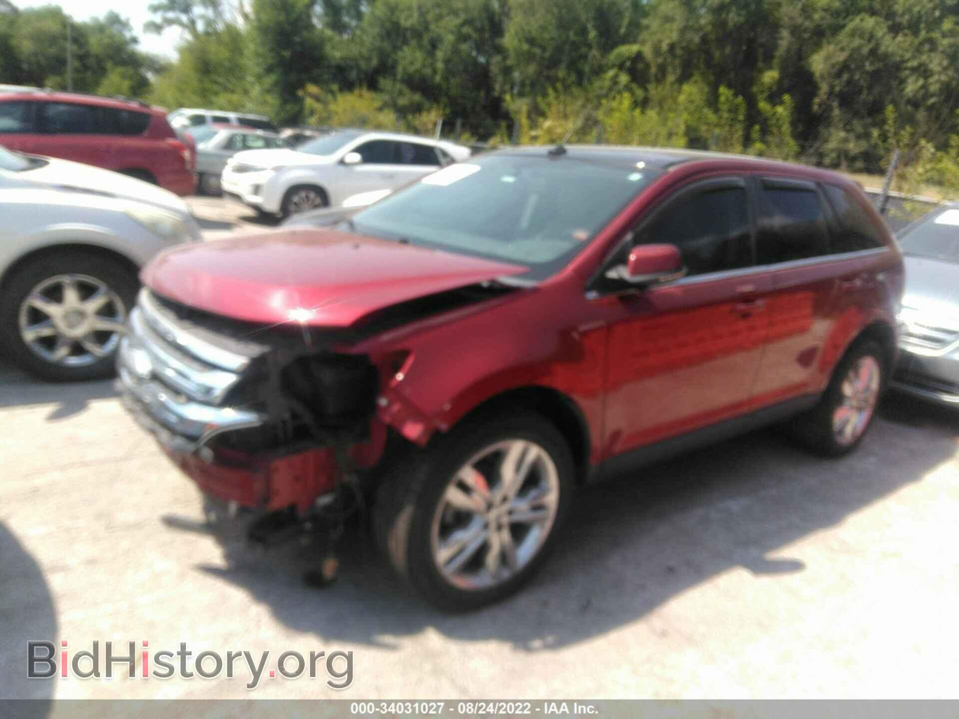 2013 FORD EDGE - VIN: 2FMDK3KC1DBE37686 - Фото 2
