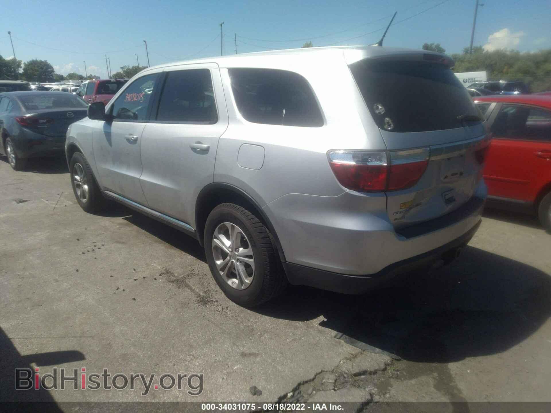 2012 DODGE DURANGO - VIN: 1C4RDJAG8CC213083 - Фото 3