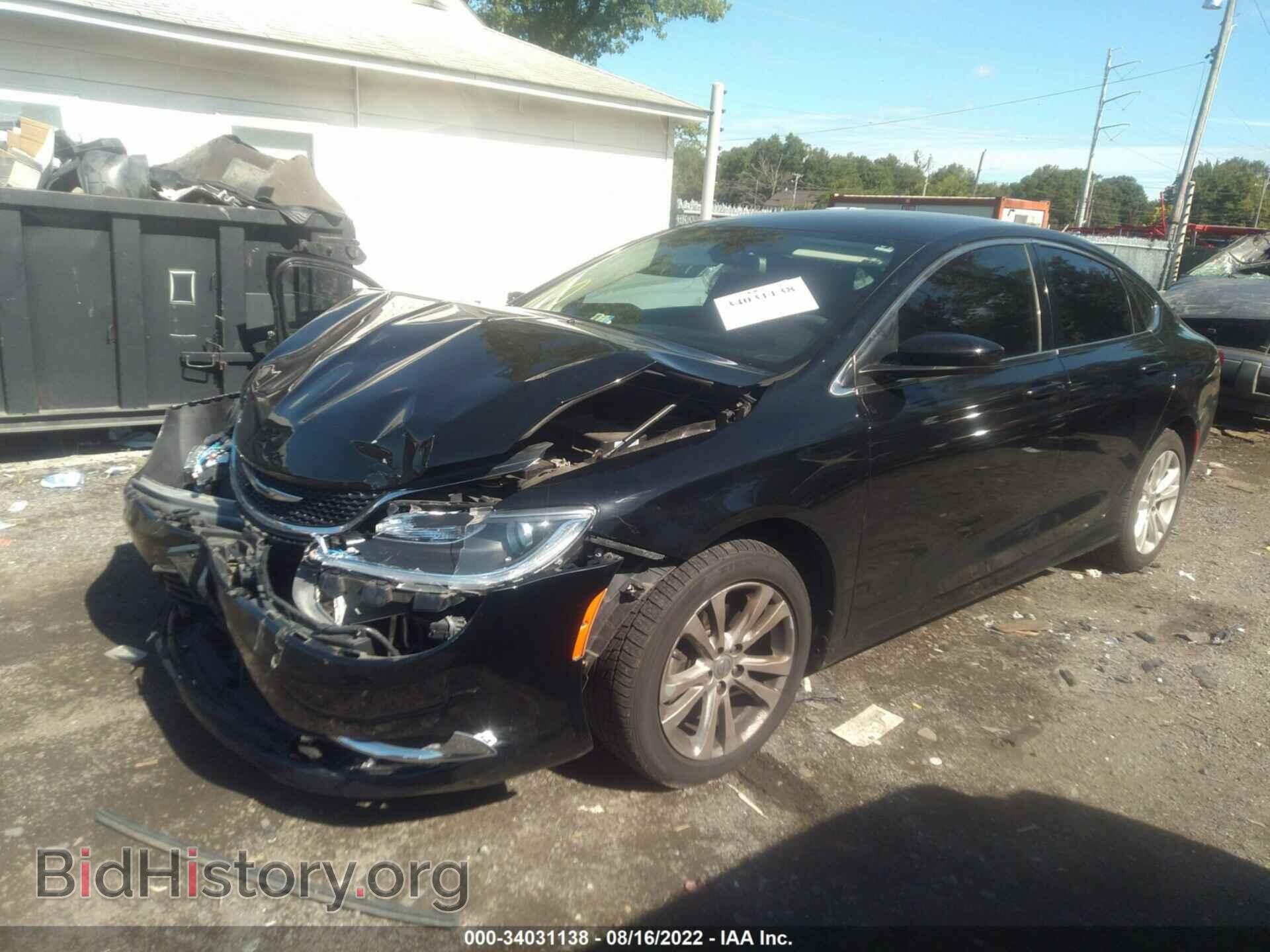 2016 CHRYSLER 200 - VIN: 1C3CCCAB8GN125657 - Фото 2
