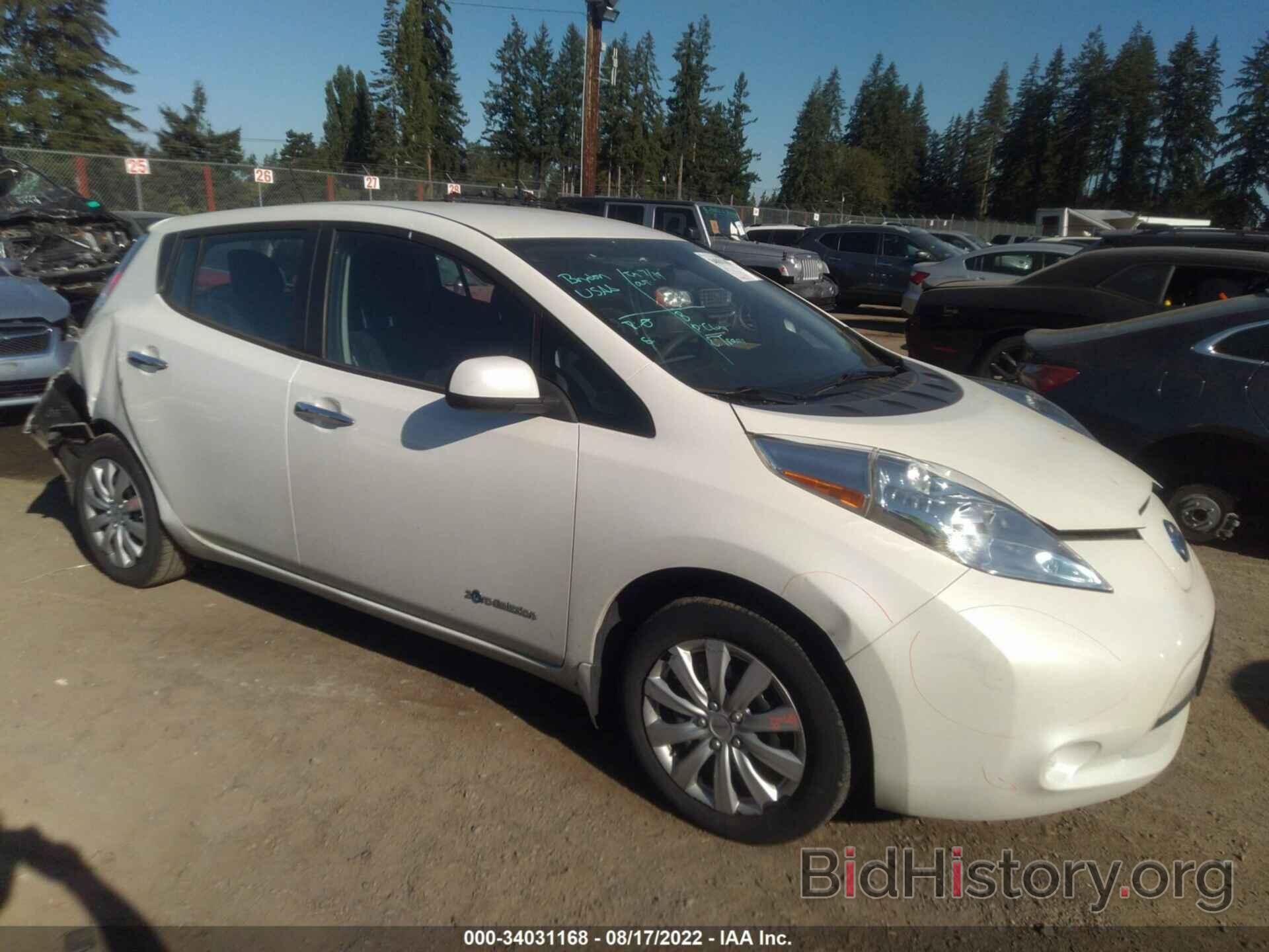 Photo 1N4BZ0CP9HC301650 - NISSAN LEAF 2017