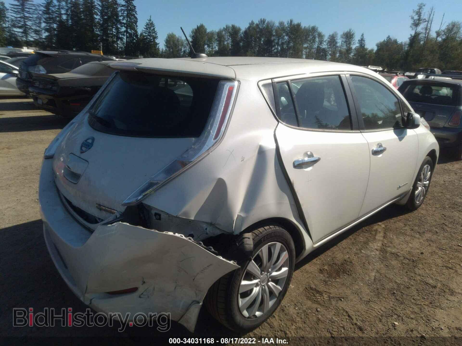 2017 NISSAN LEAF - VIN: 1N4BZ0CP9HC301650 - Фото 4