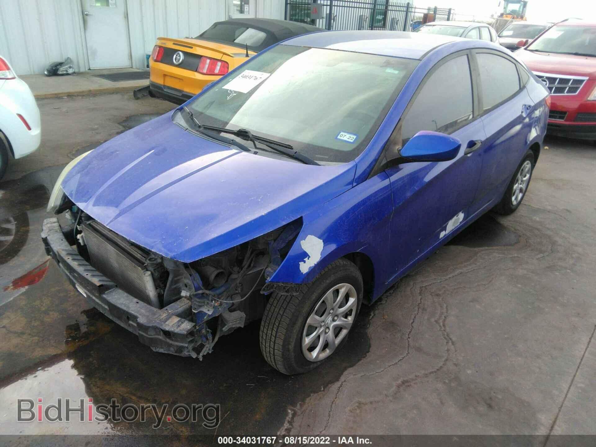2013 HYUNDAI ACCENT - VIN: KMHCT4AE8DU550188 - Фото 2