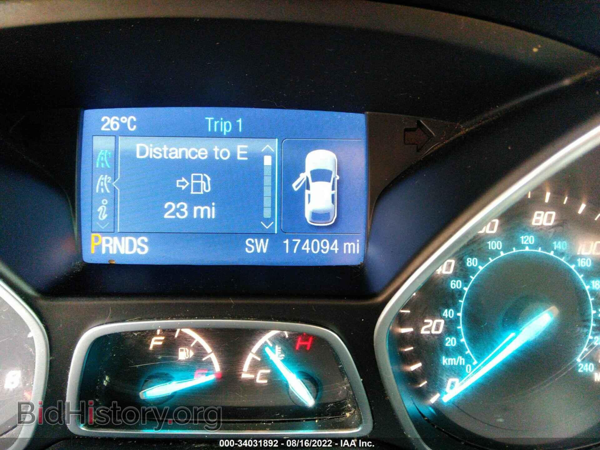 2014 FORD ESCAPE - VIN: 1FMCU9GX7EUB49011 - Фото 7
