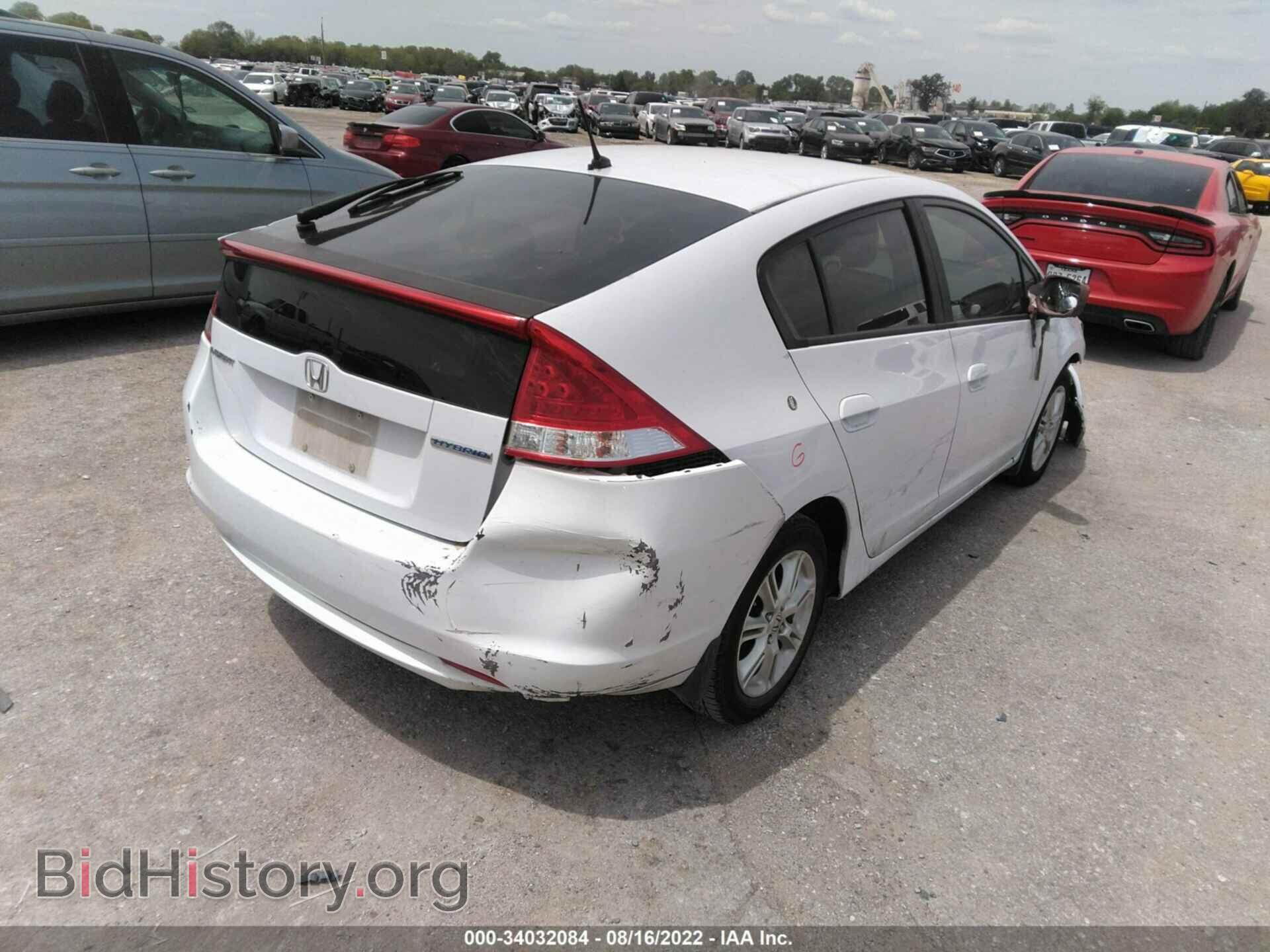 2010 HONDA INSIGHT - VIN: JHMZE2H73AS034444 - Фото 4