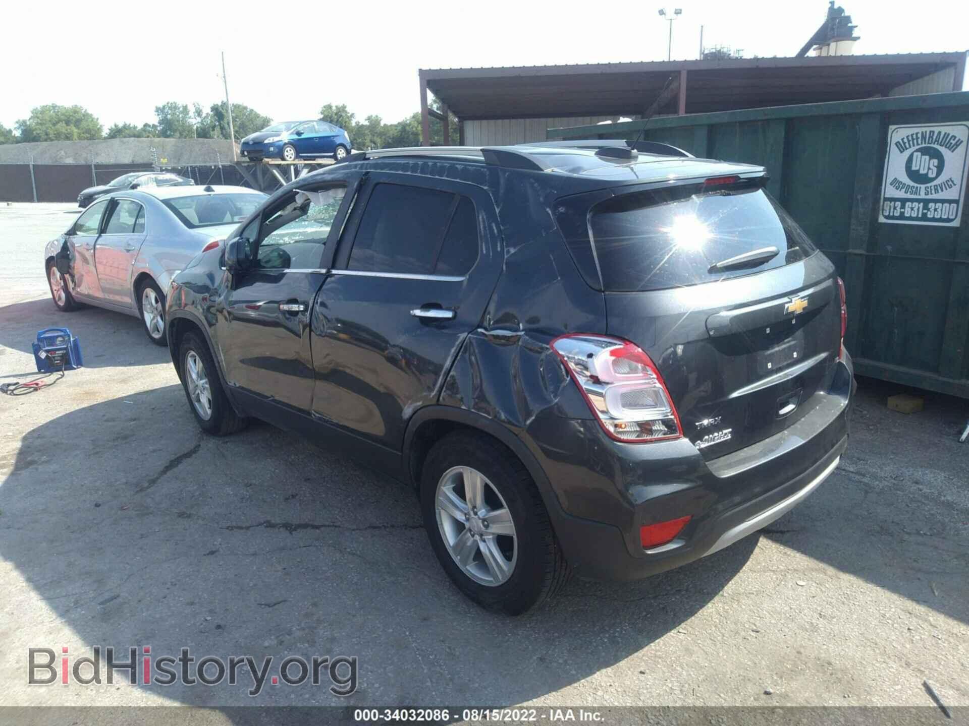 2019 CHEVROLET TRAX - VIN: 3GNCJLSB7KL194873 - Фото 3