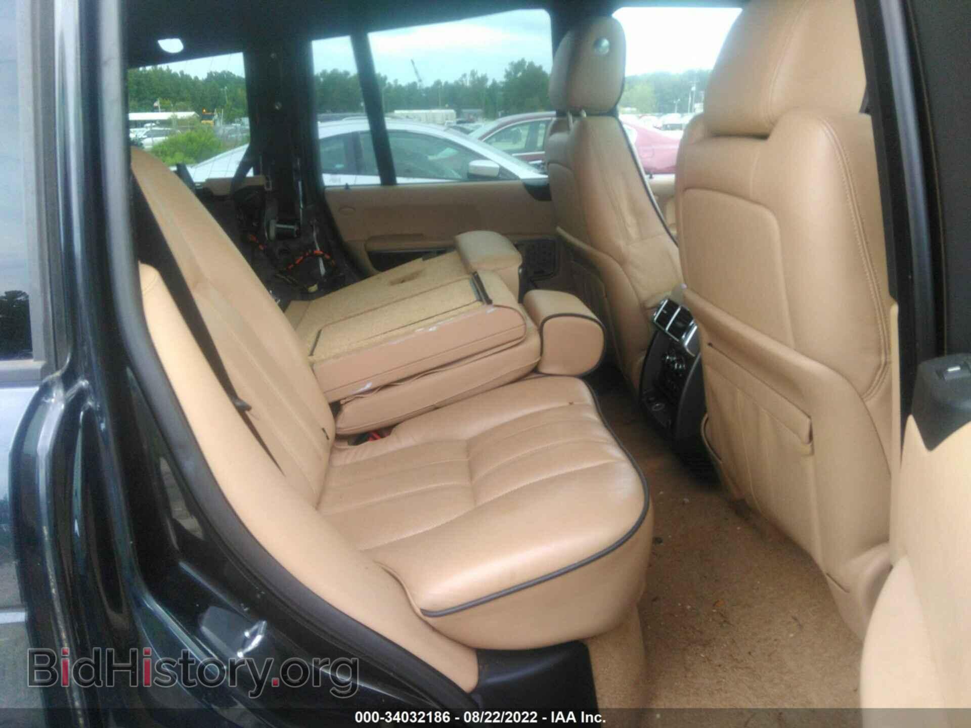 2012 LAND ROVER RANGE ROVER - VIN: SALMF1D4XCA363982 - Фото 8