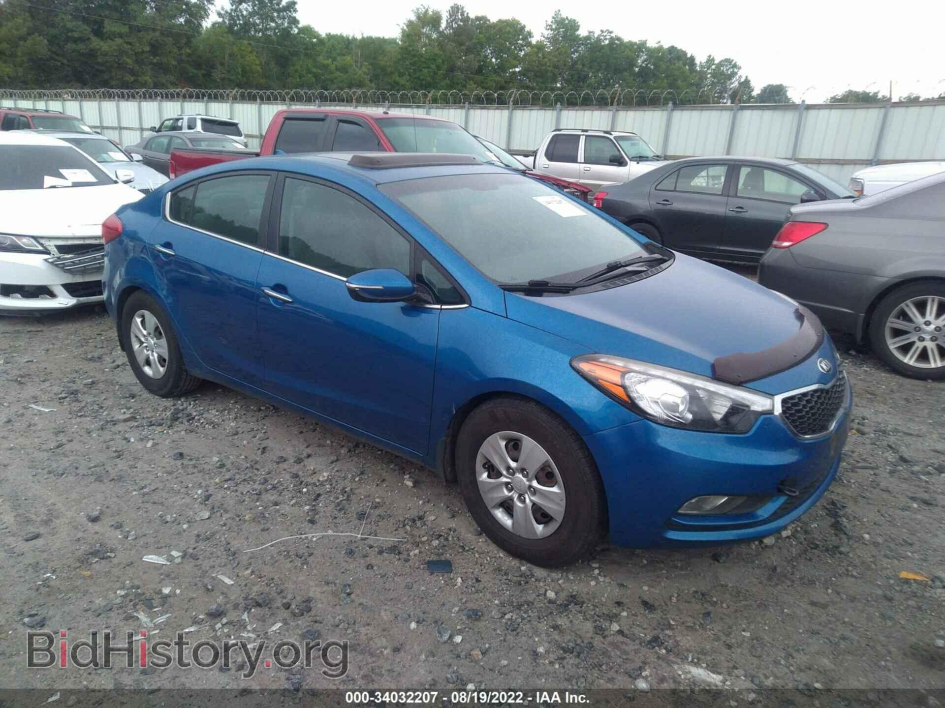 Photo KNAFZ4A81E5065202 - KIA FORTE 2014