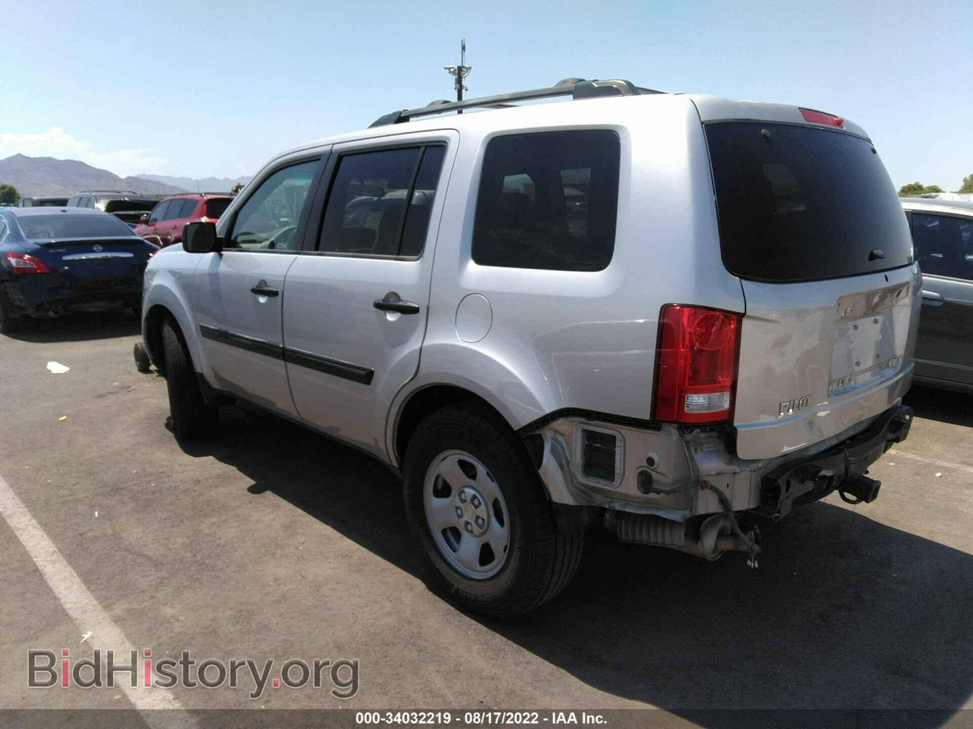2011 HONDA PILOT - VIN: 5FNYF3H20BB030113 - Фото 3