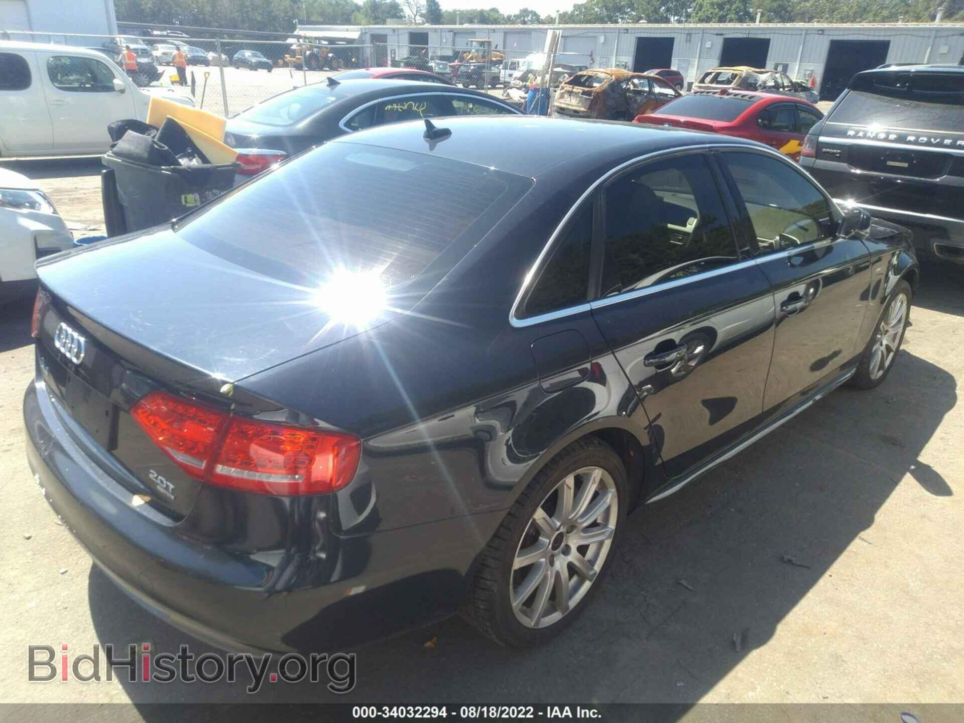 2012 AUDI A4 - VIN: WAUFFBFL0CA033839 - Photo 4