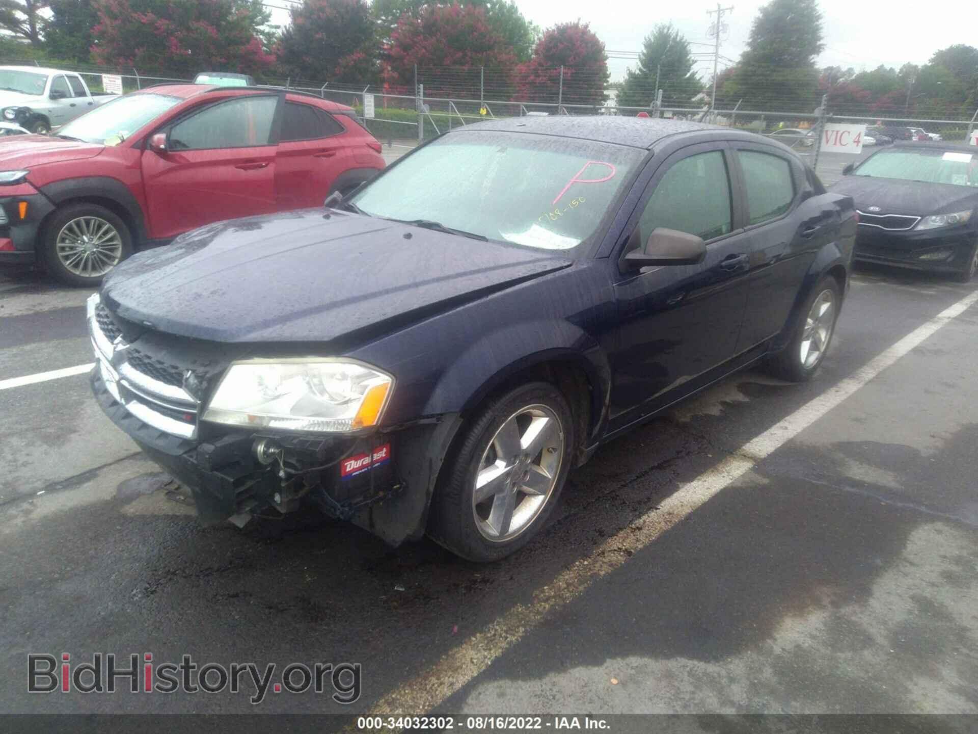 2013 DODGE AVENGER - VIN: 1C3CDZAB6DN687889 - Фото 2
