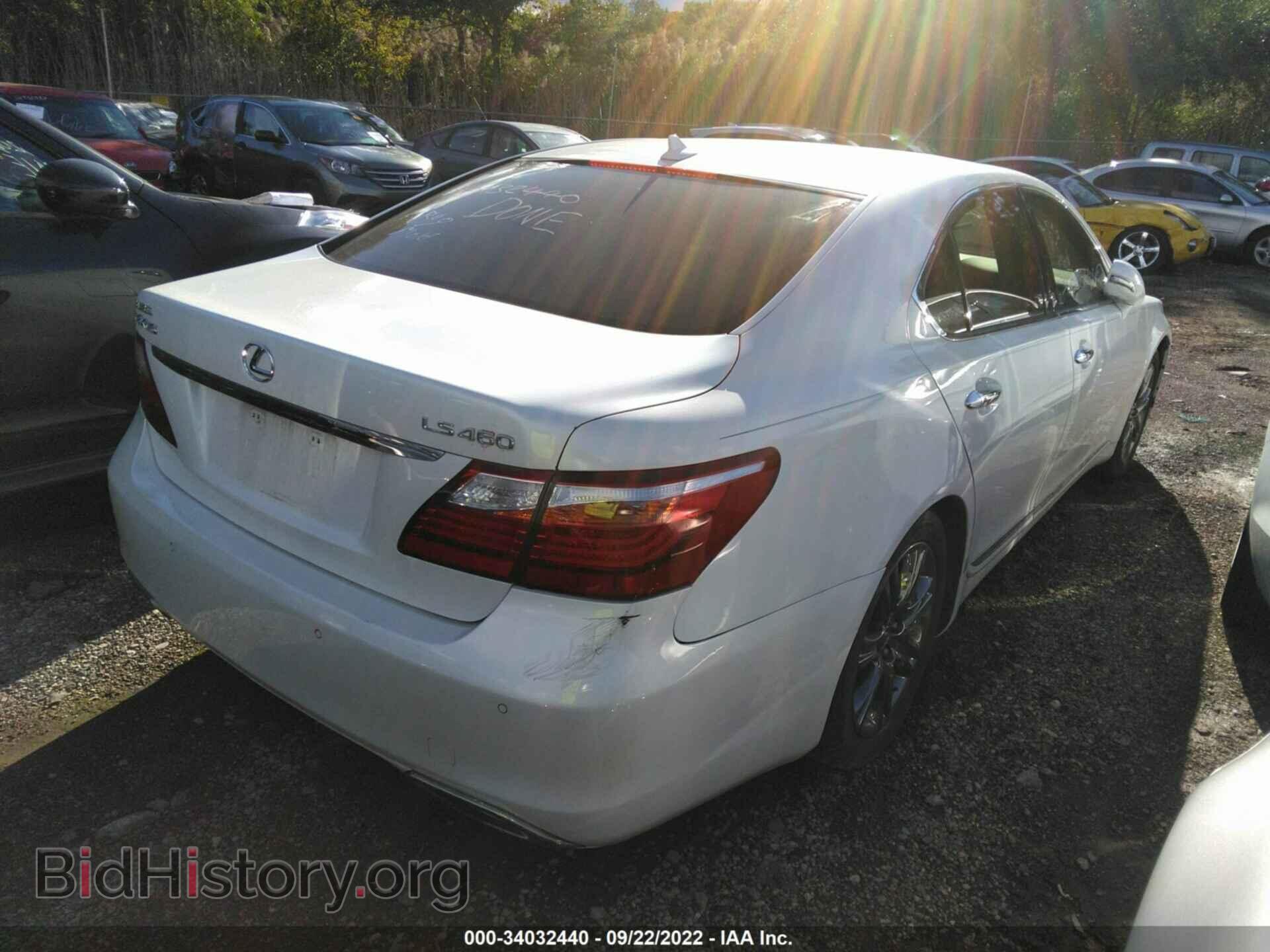 2010 LEXUS LS 460 - VIN: JTHBL5EF5A5100429 - Фото 4