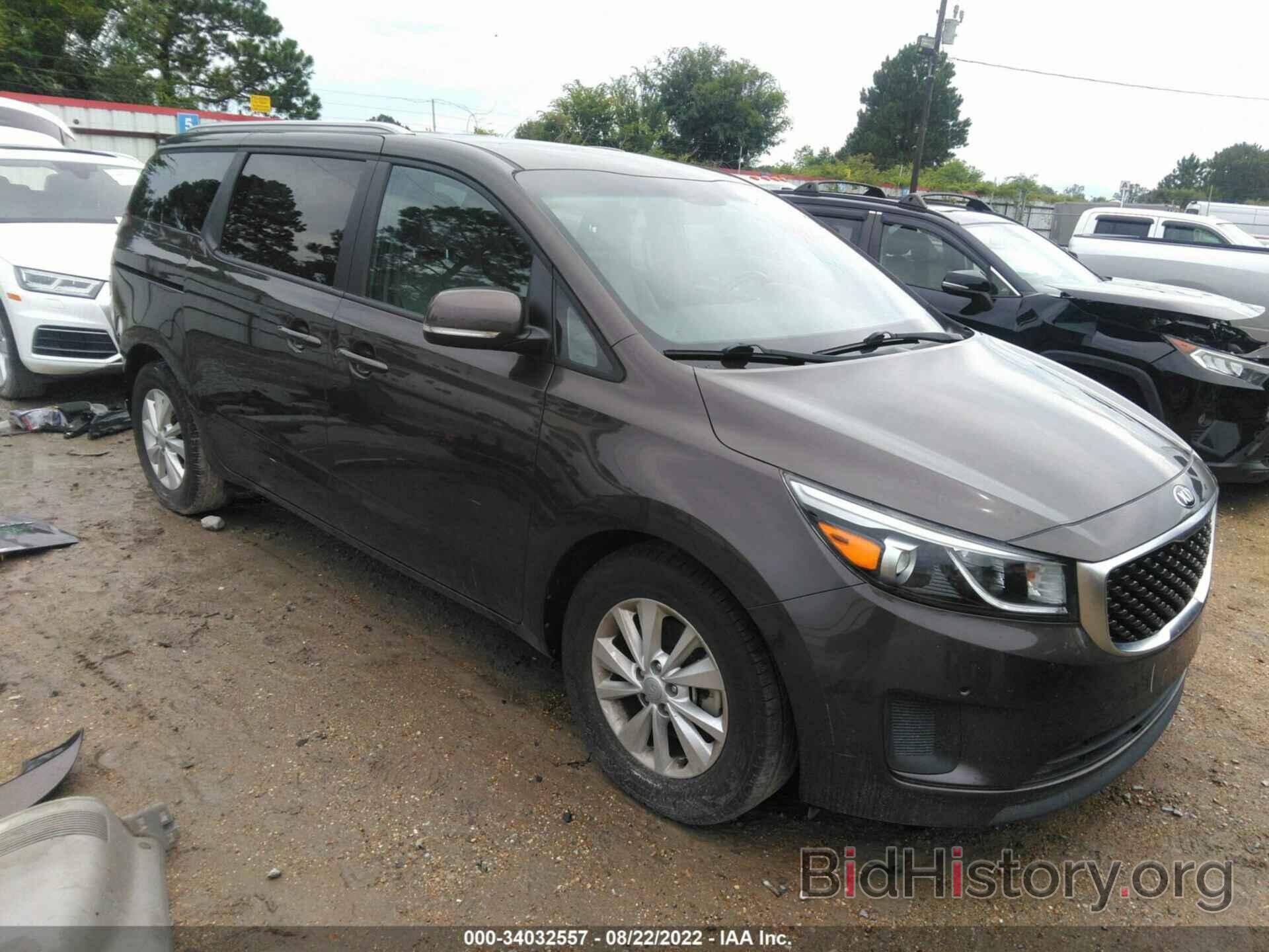 Photo KNDMB5C17H6322804 - KIA SEDONA 2017