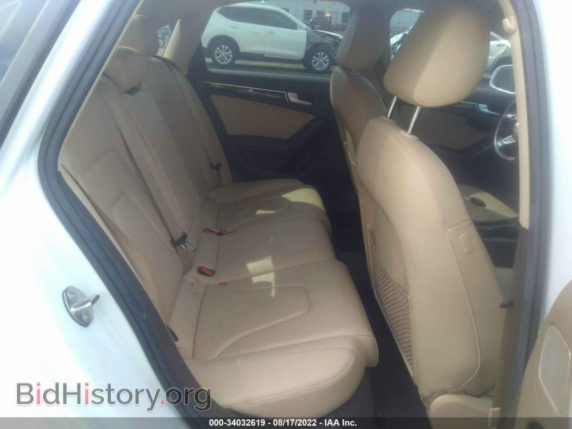 2014 AUDI A4 - VIN: WAUFFAFLXEA128194 - Photo 8