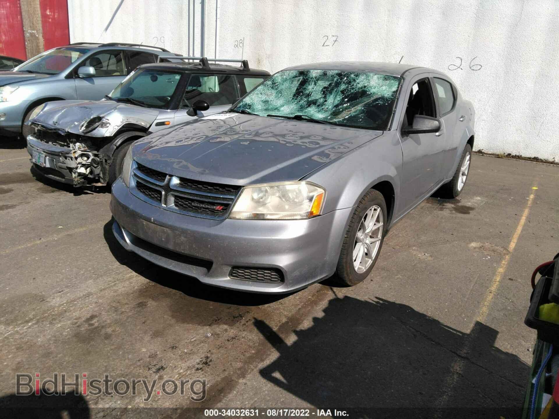 2014 DODGE AVENGER - VIN: 1C3CDZABXEN127052 - Фото 2