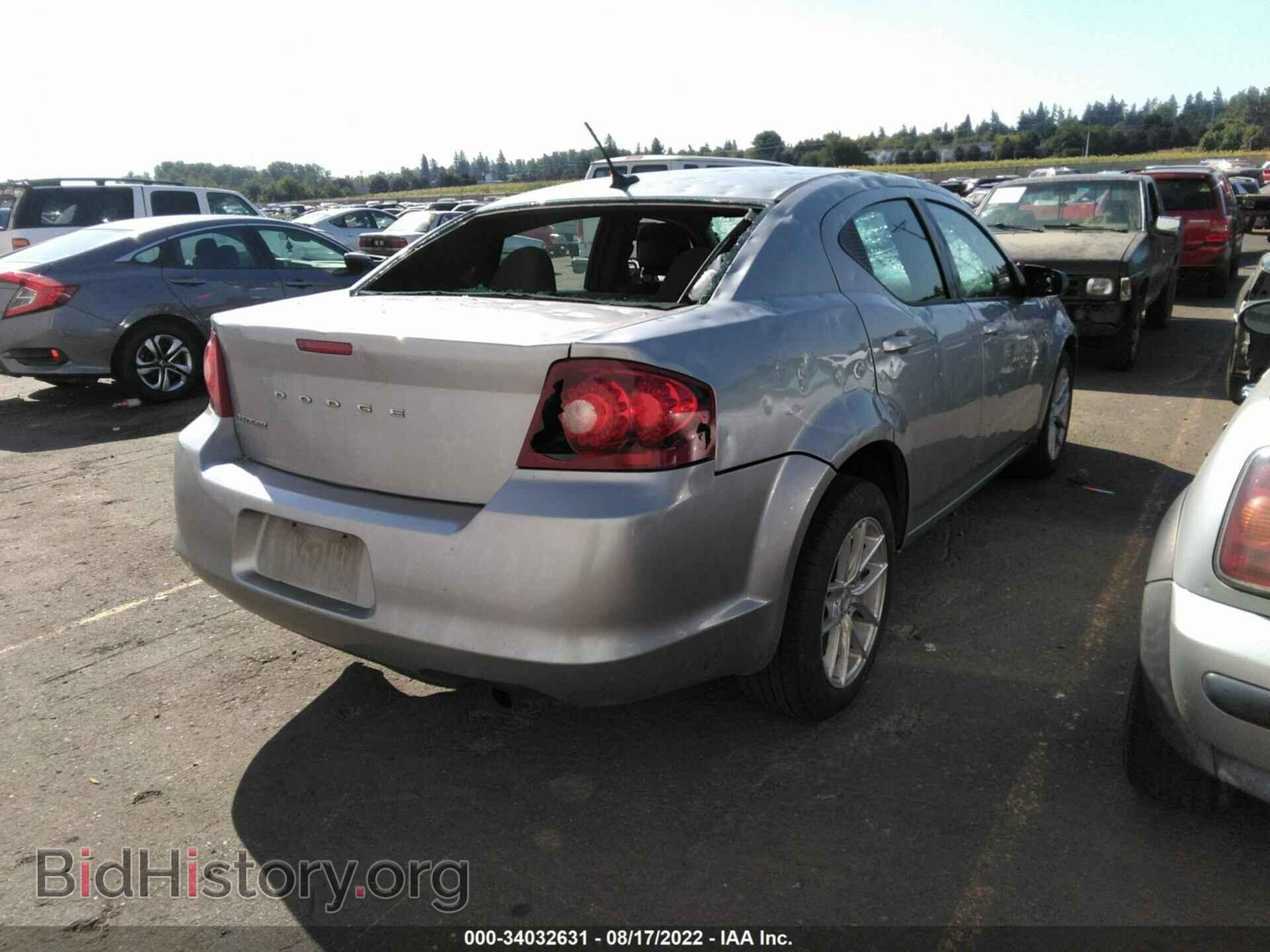 2014 DODGE AVENGER - VIN: 1C3CDZABXEN127052 - Фото 4