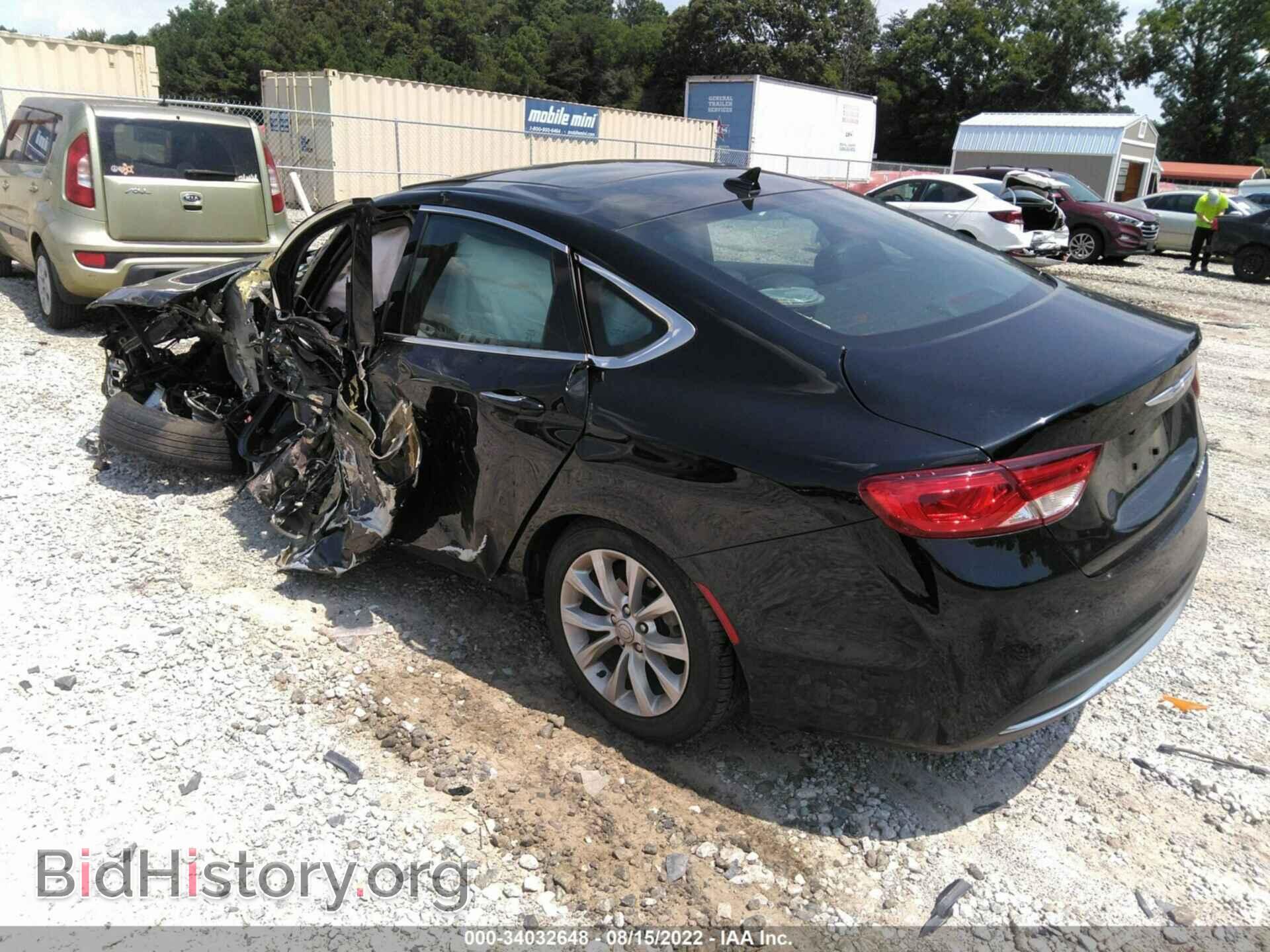 2015 CHRYSLER 200 - VIN: 1C3CCCCB0FN652975 - Фото 3
