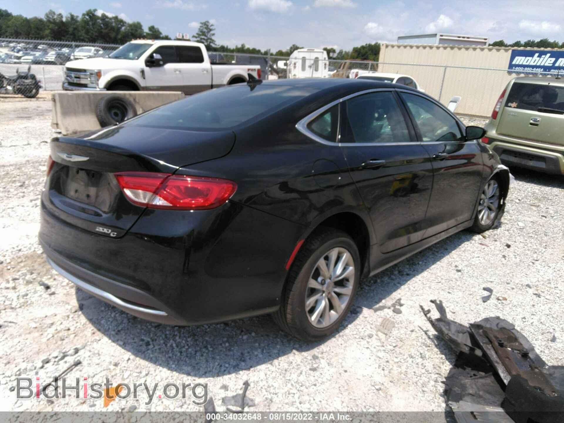 2015 CHRYSLER 200 - VIN: 1C3CCCCB0FN652975 - Фото 4