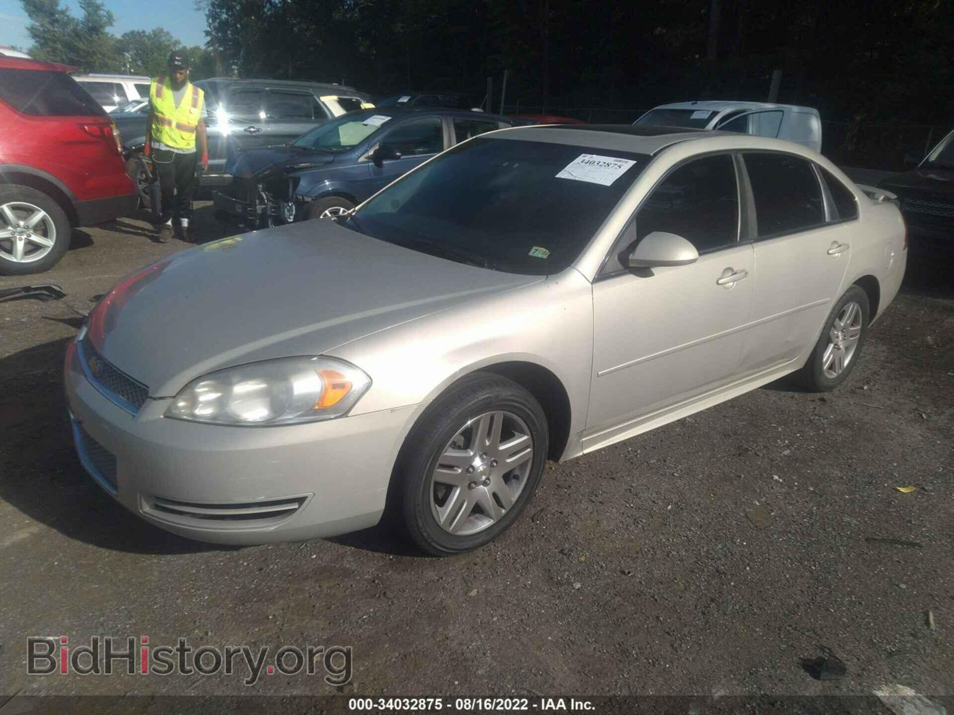 2012 CHEVROLET IMPALA - VIN: 2G1WG5E34C1105700 - Фото 2